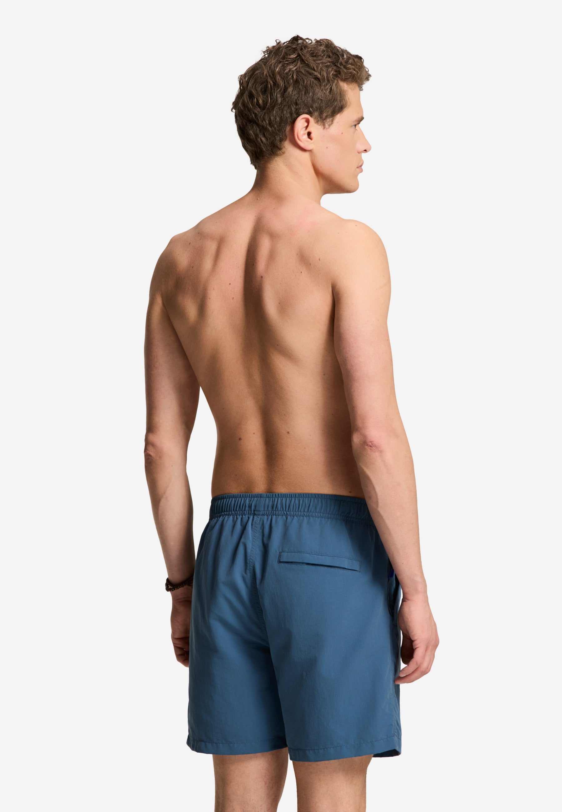 NATE QUICK DRY swim shorts solid | blue slate