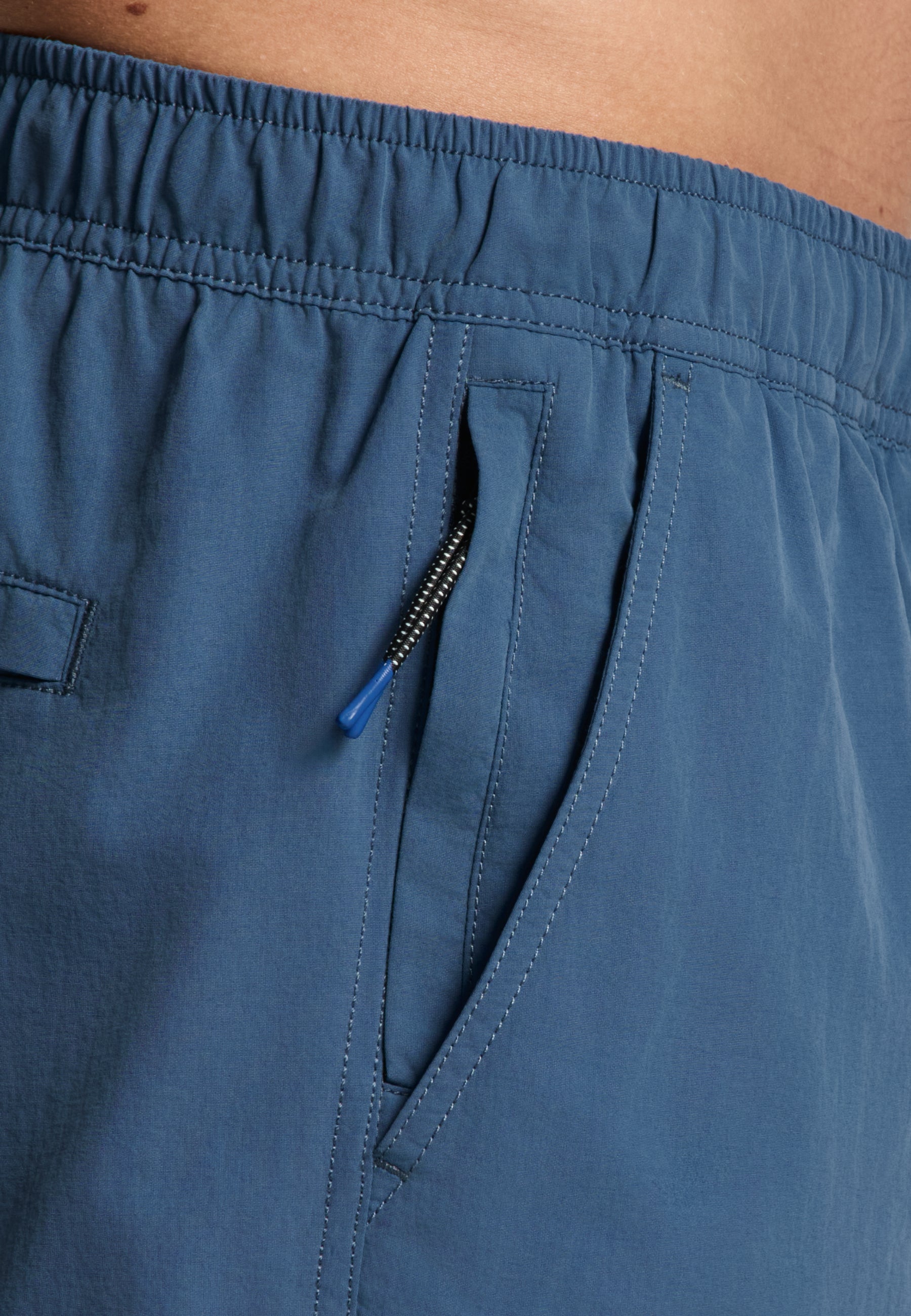 NATE QUICK DRY swim shorts solid | blue slate
