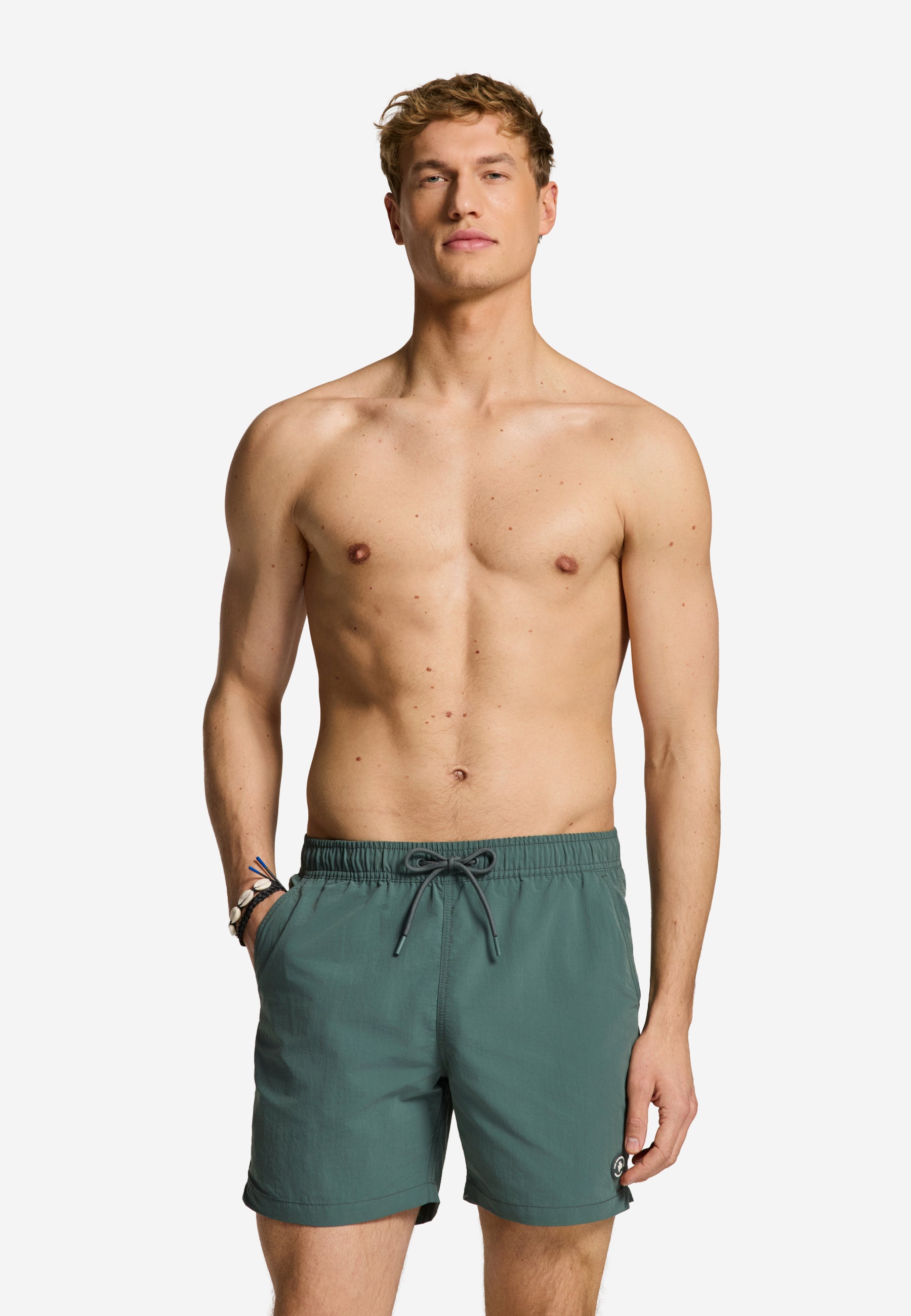 NATE QUICK DRY zwembroek | green smokey