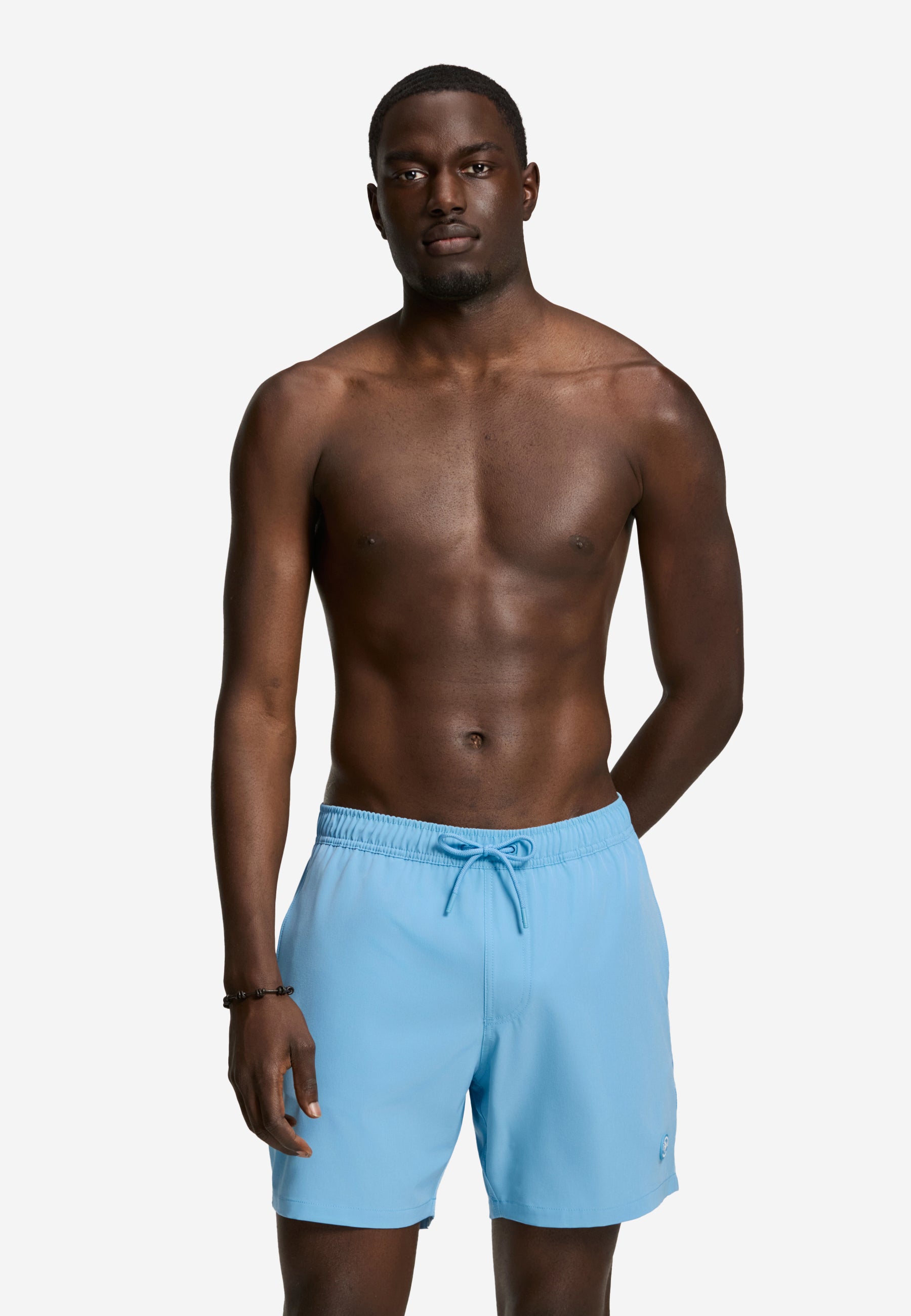 SCOTT STRETCH swim shorts solid | blue harbor