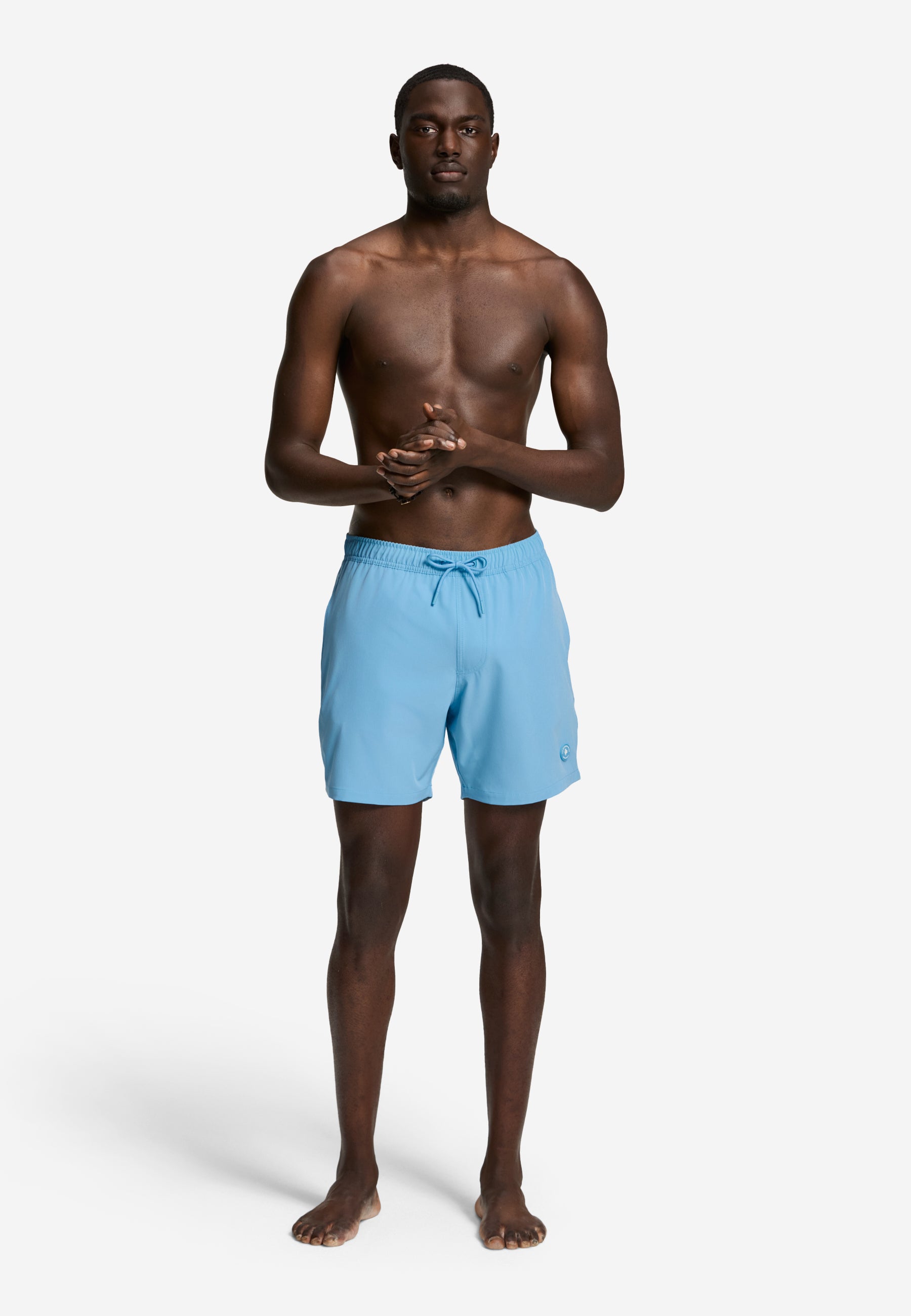 SCOTT STRETCH swim shorts solid | blue harbor