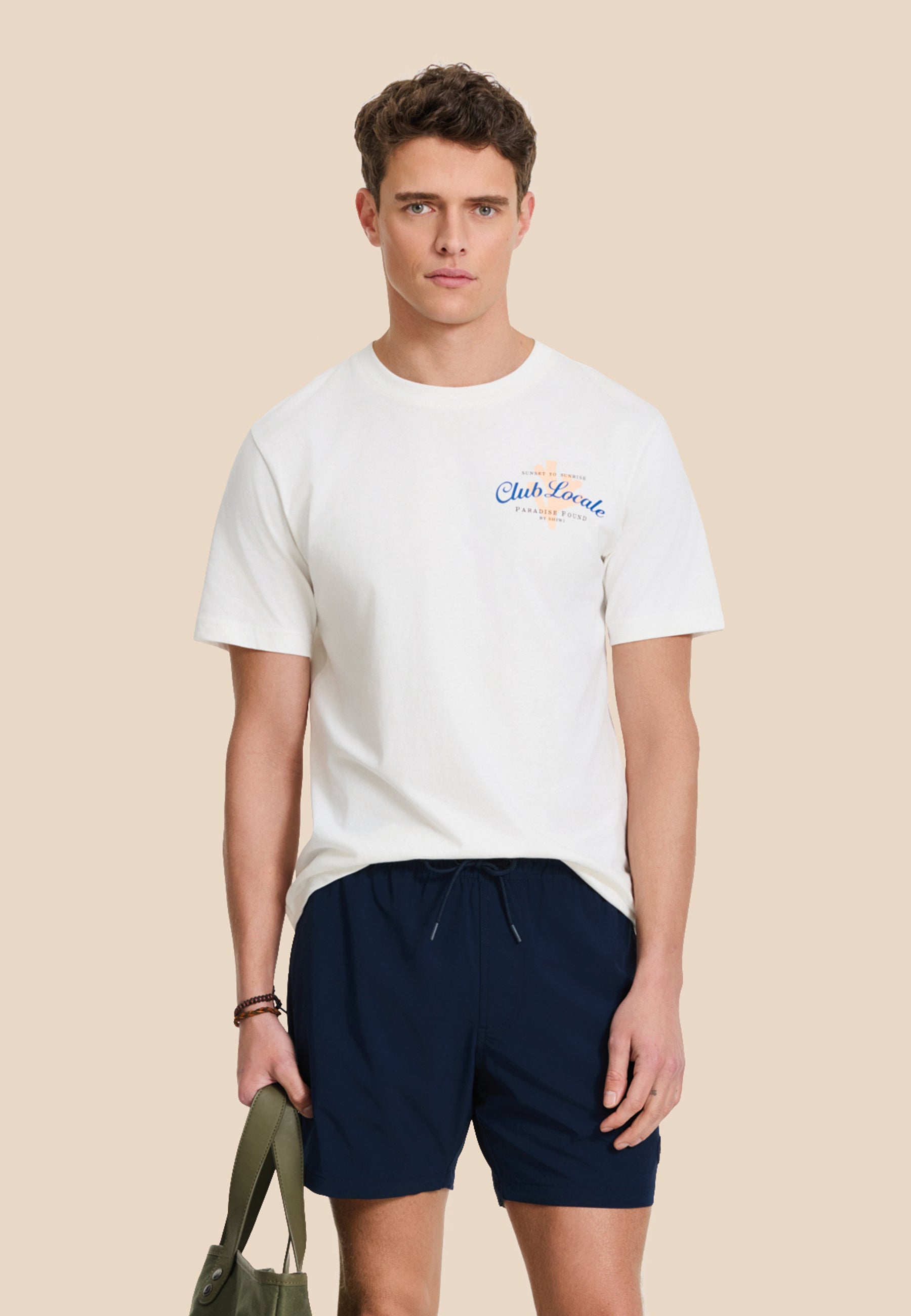 SCOTT STRETCH swim shorts solid | dark navy