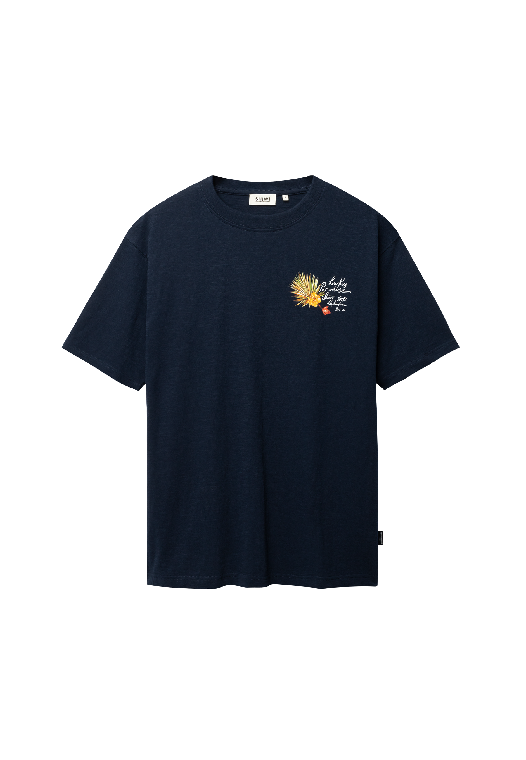FINN relaxed fit banana breeze t-shirt | blue dark navy - Shiwi