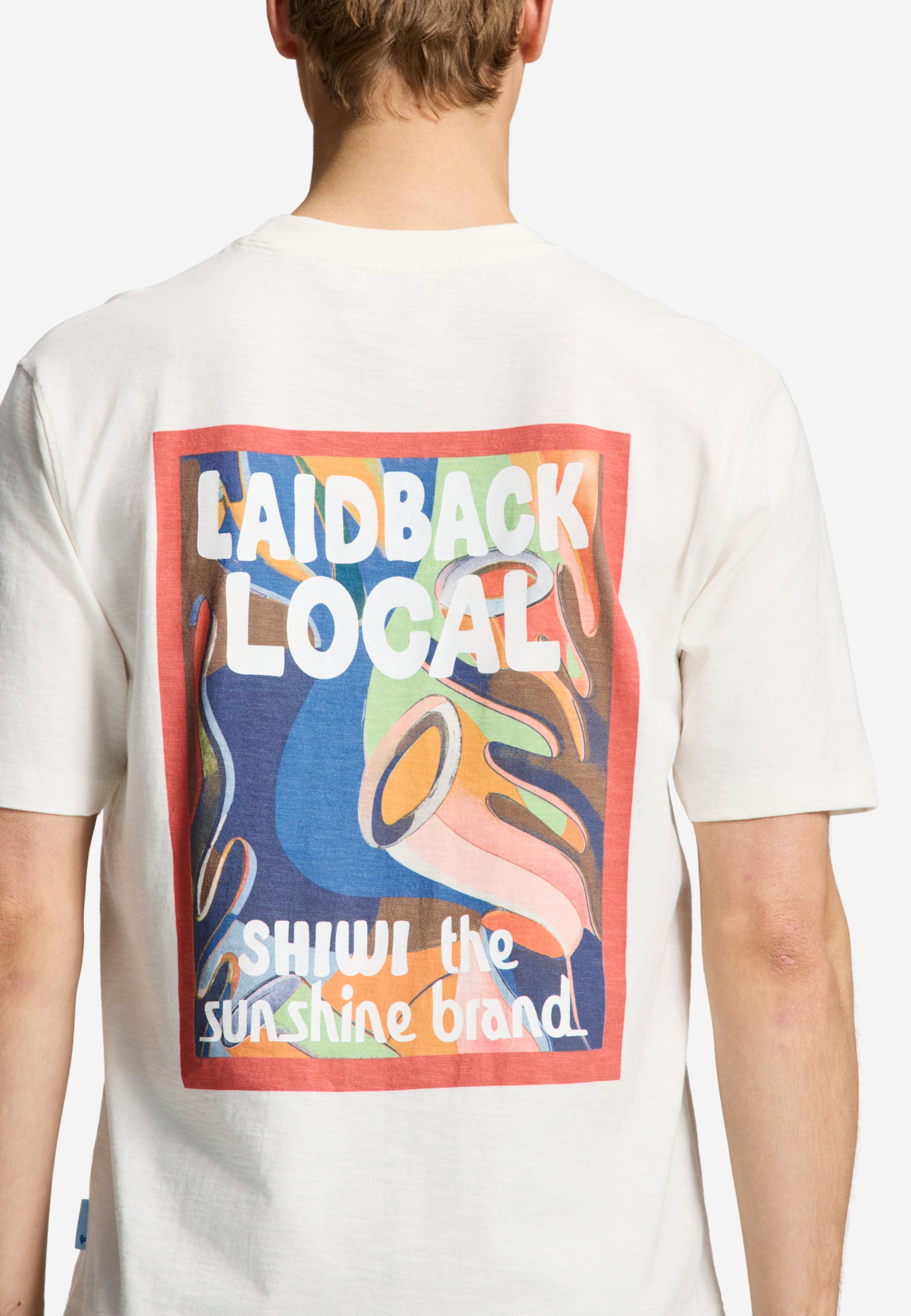 FINN relaxed fit laidback local t-shirt | white