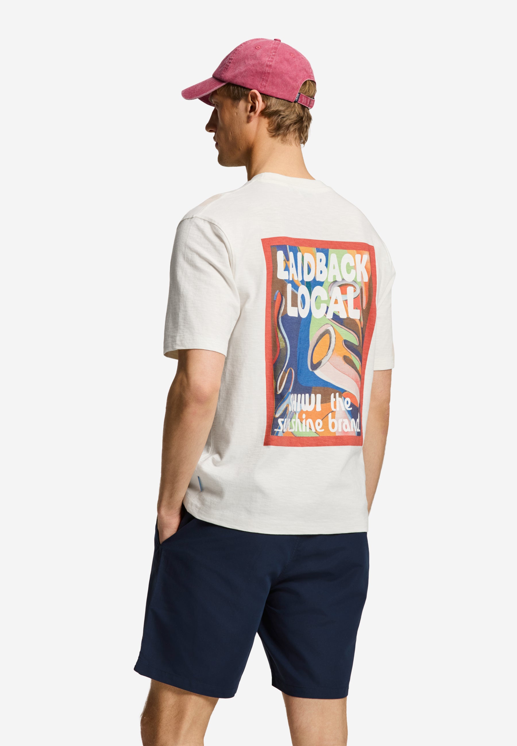 FINN relaxed fit laidback local t-shirt | white