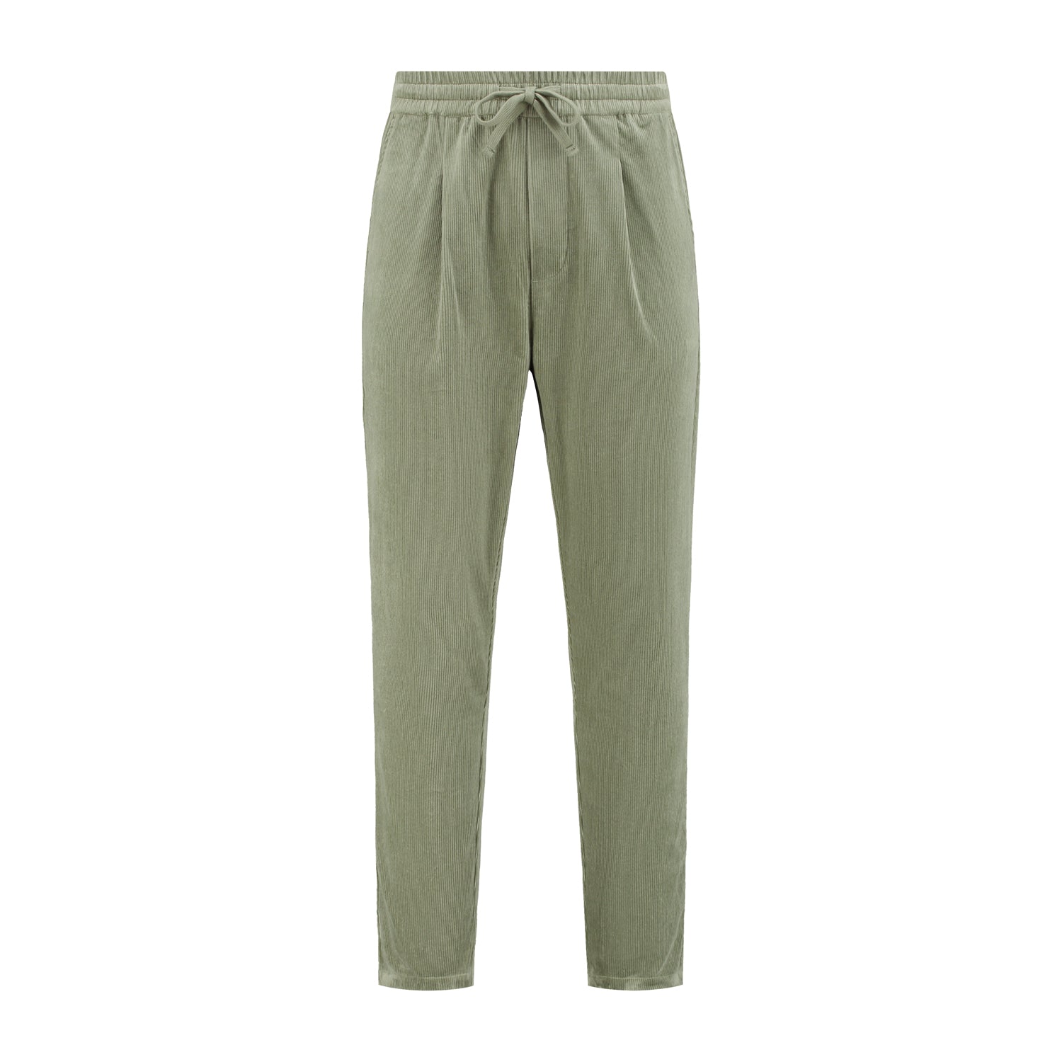 Green corduroy joggers hot sale