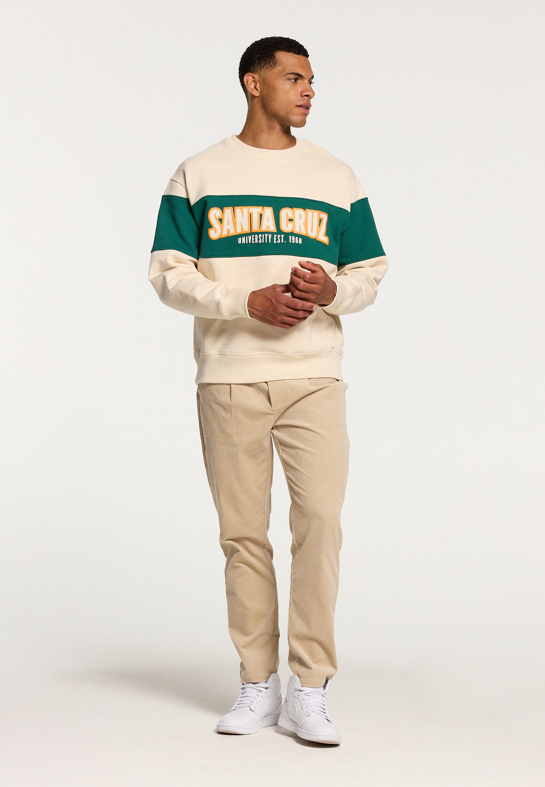 Men Oversized Santa Cruz sweater
