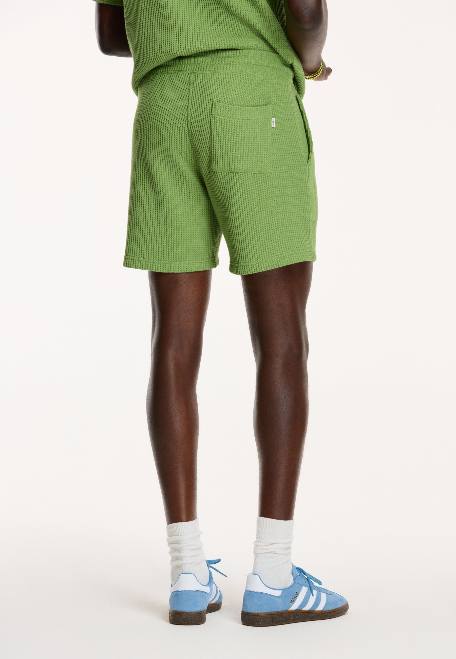 Men Oscar waffle structure shorts