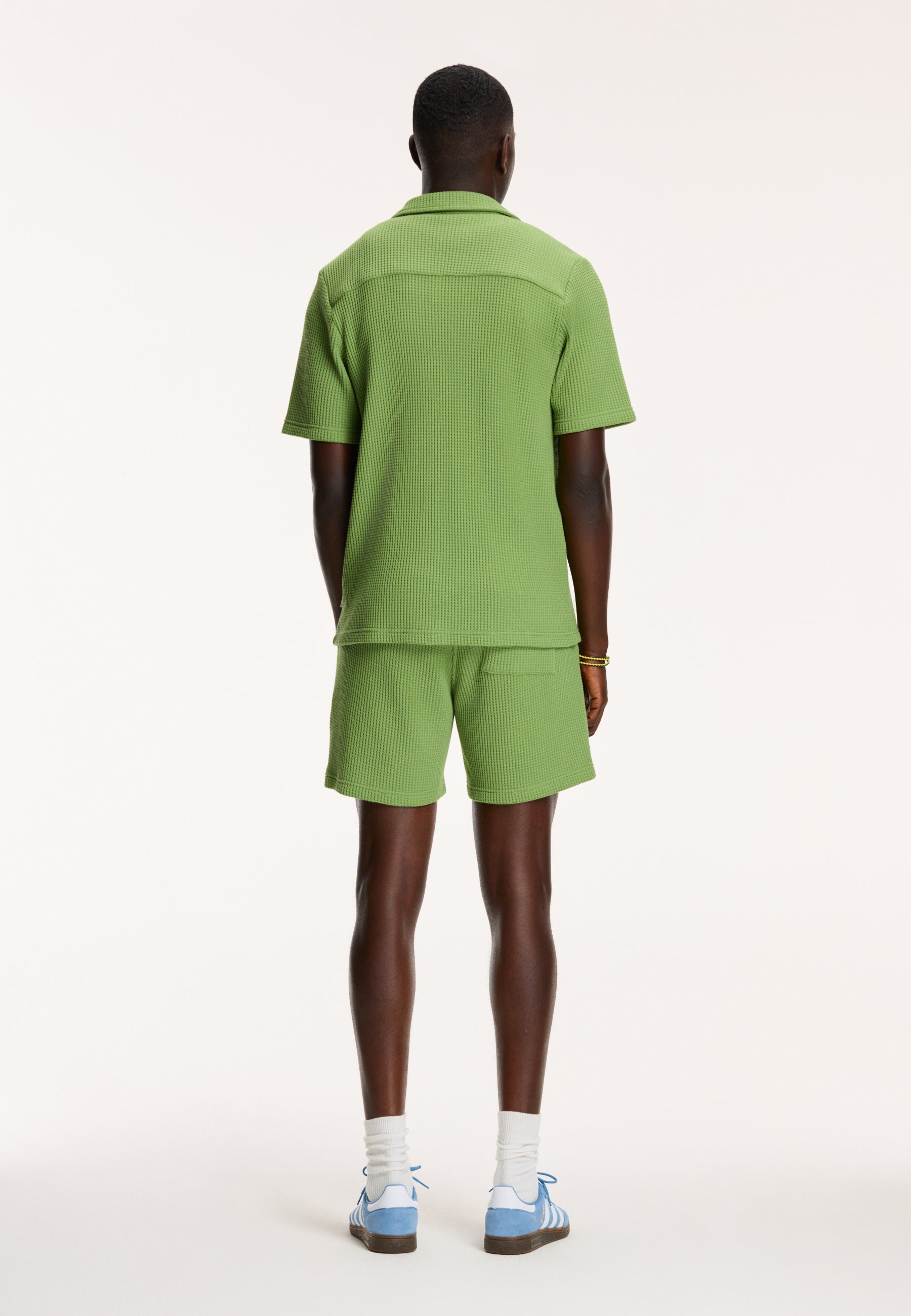 Men Oscar waffle structure shorts