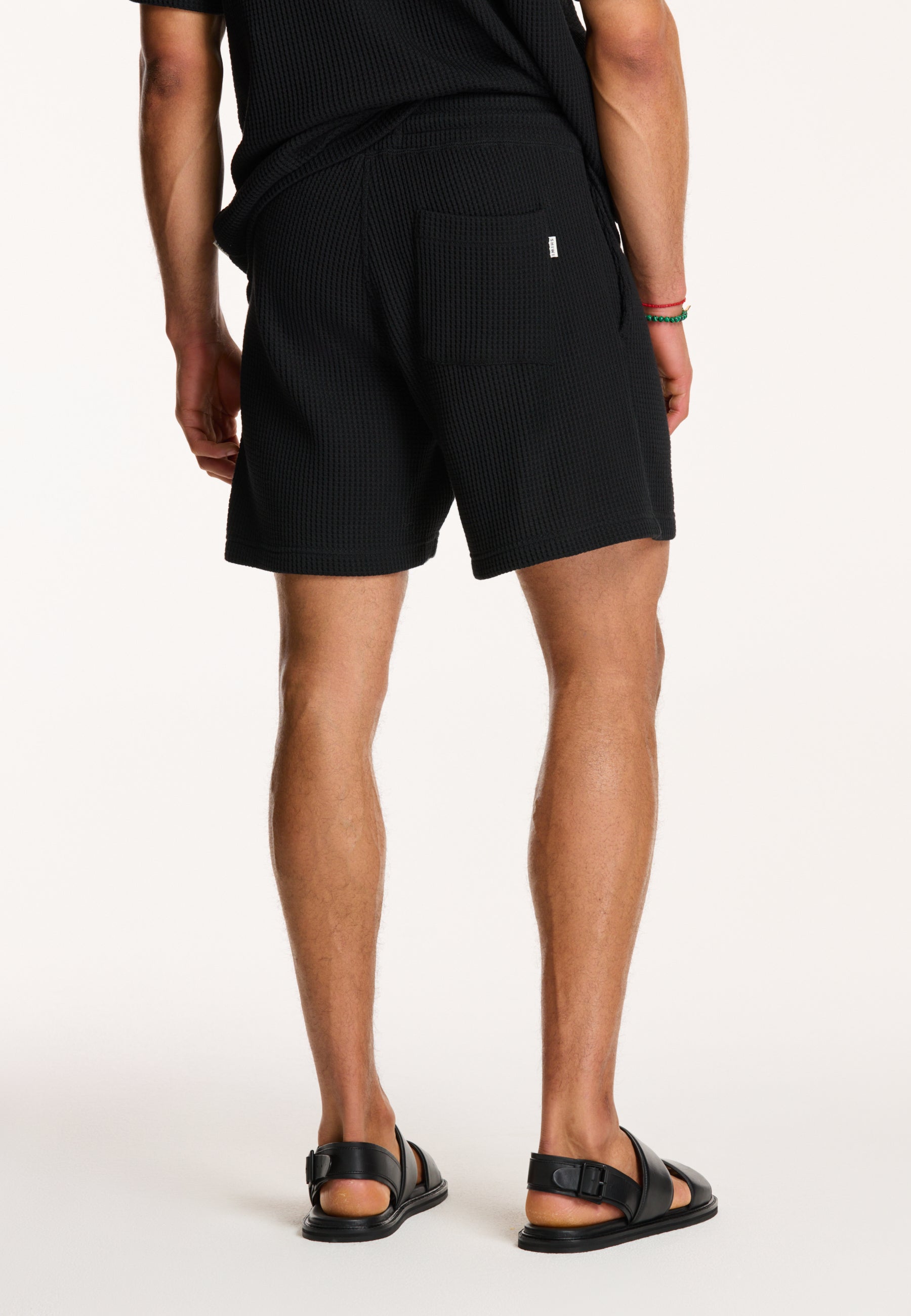 Men Oscar waffle structure shorts