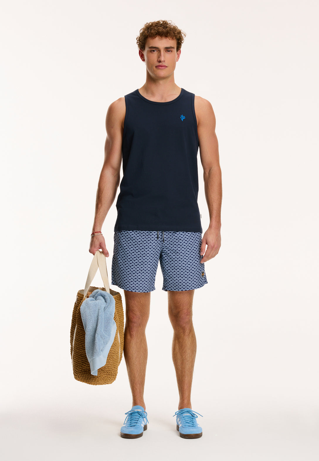 men shiwi coral singlet