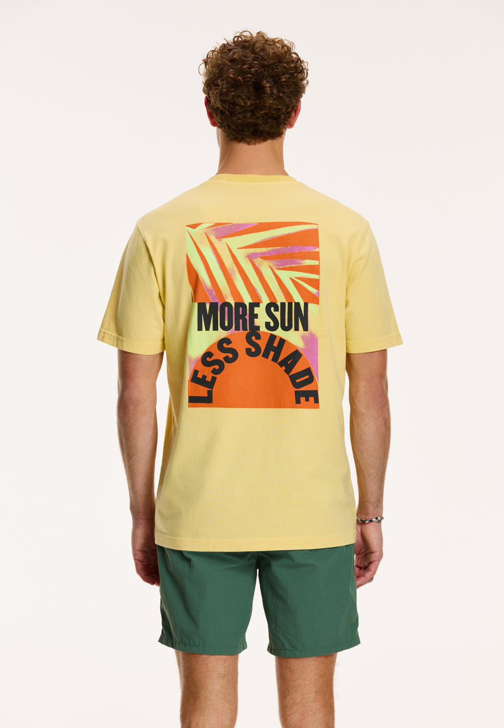 men more sun less shade t-shirt