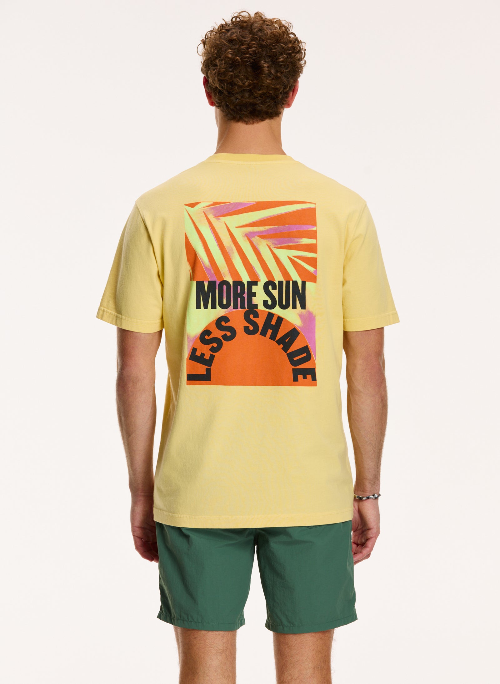 men more sun less shade t-shirt