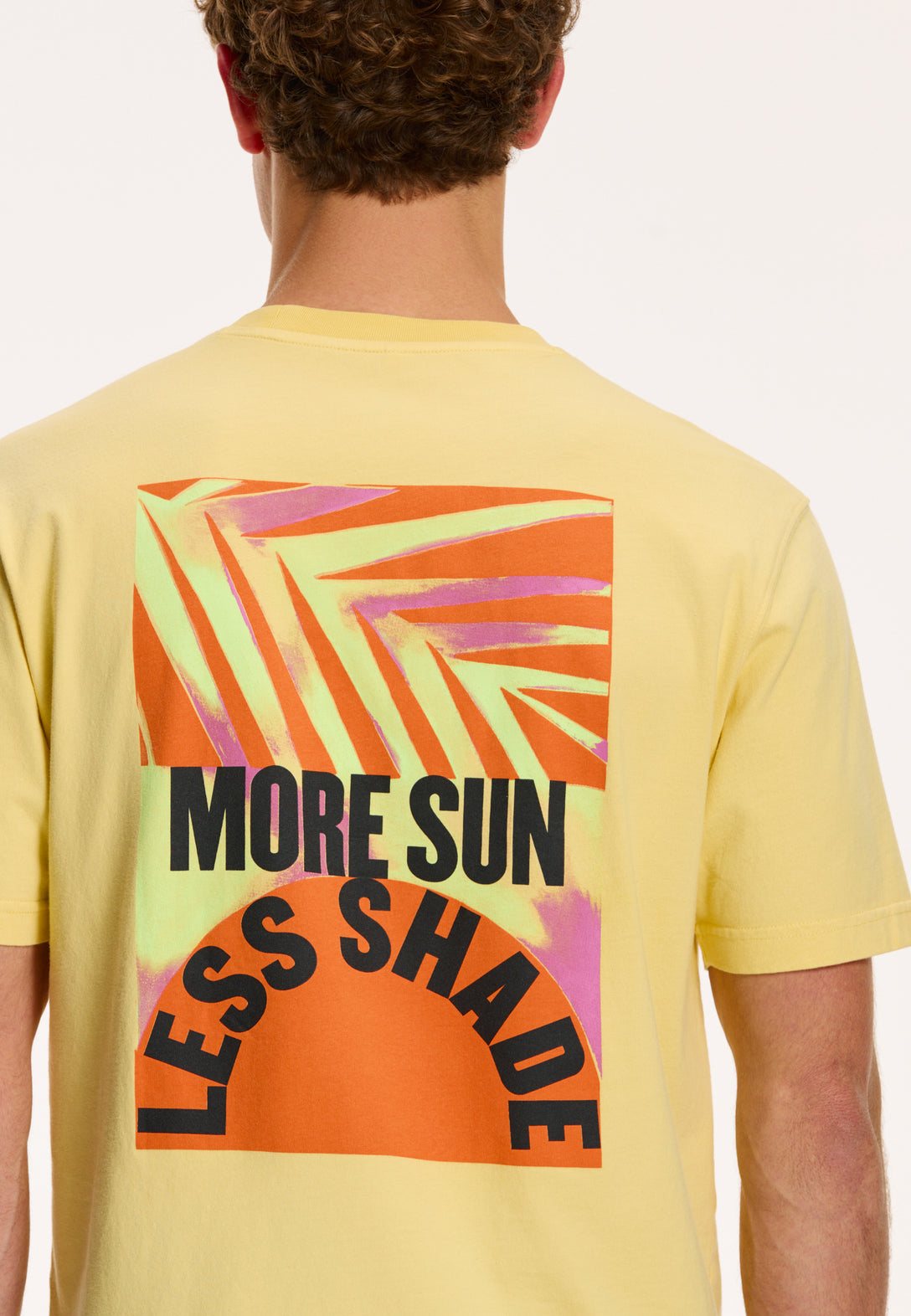 men more sun less shade t-shirt