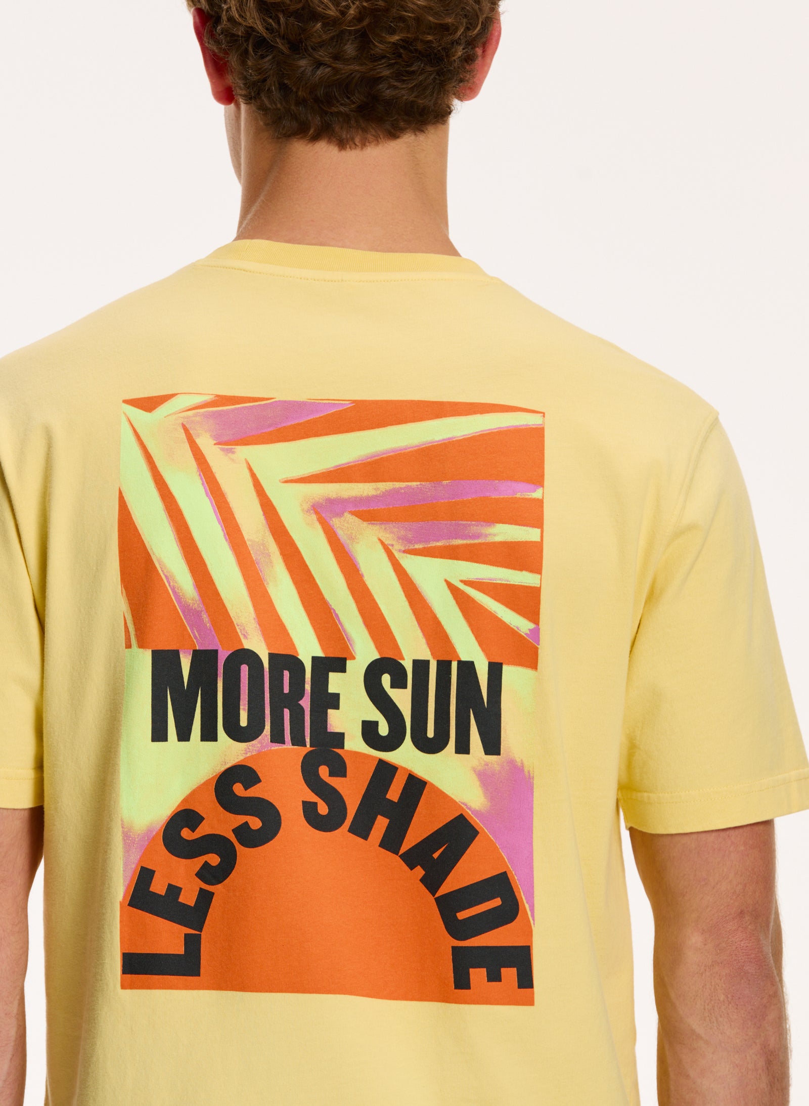 men more sun less shade t-shirt