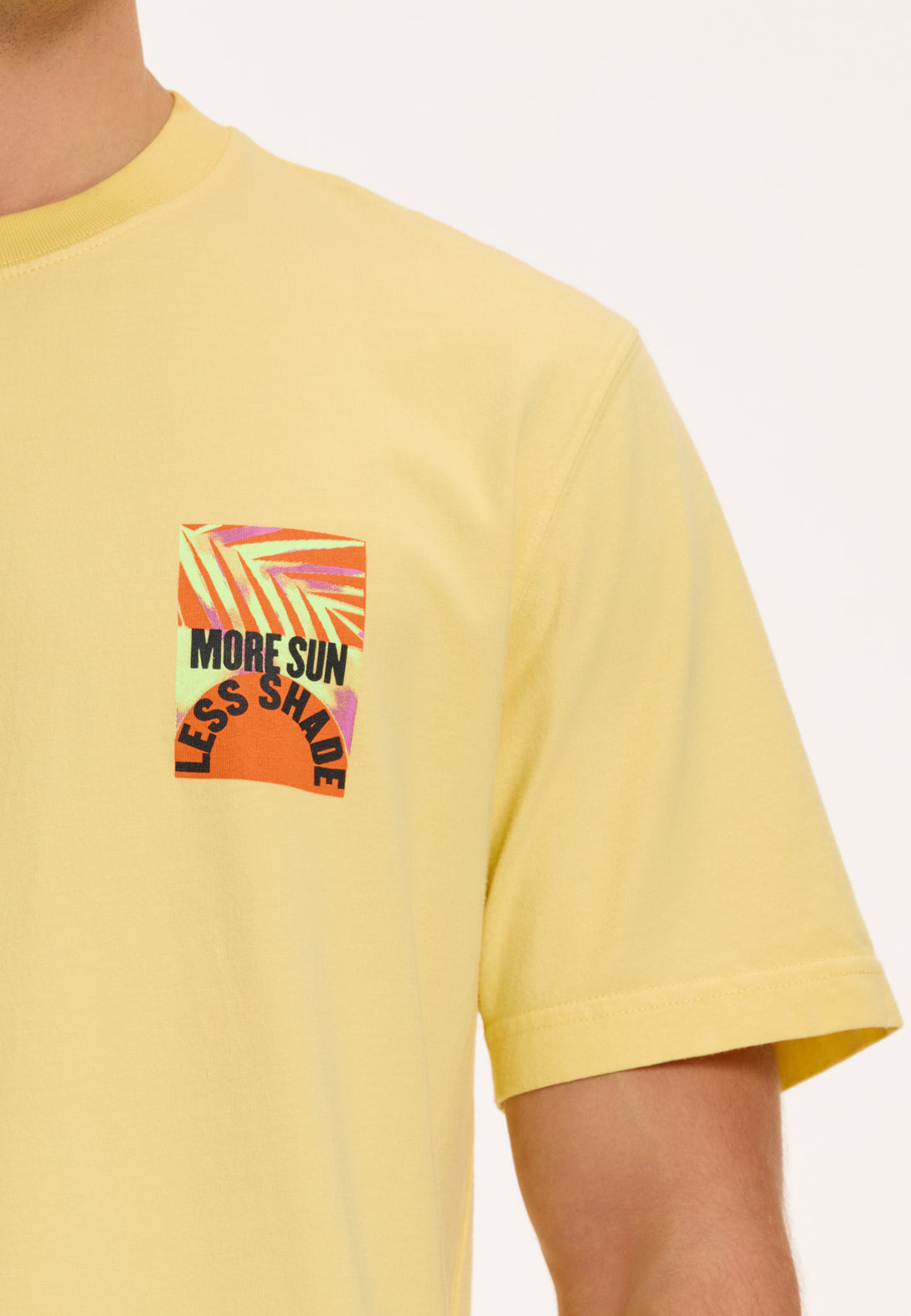 men more sun less shade t-shirt