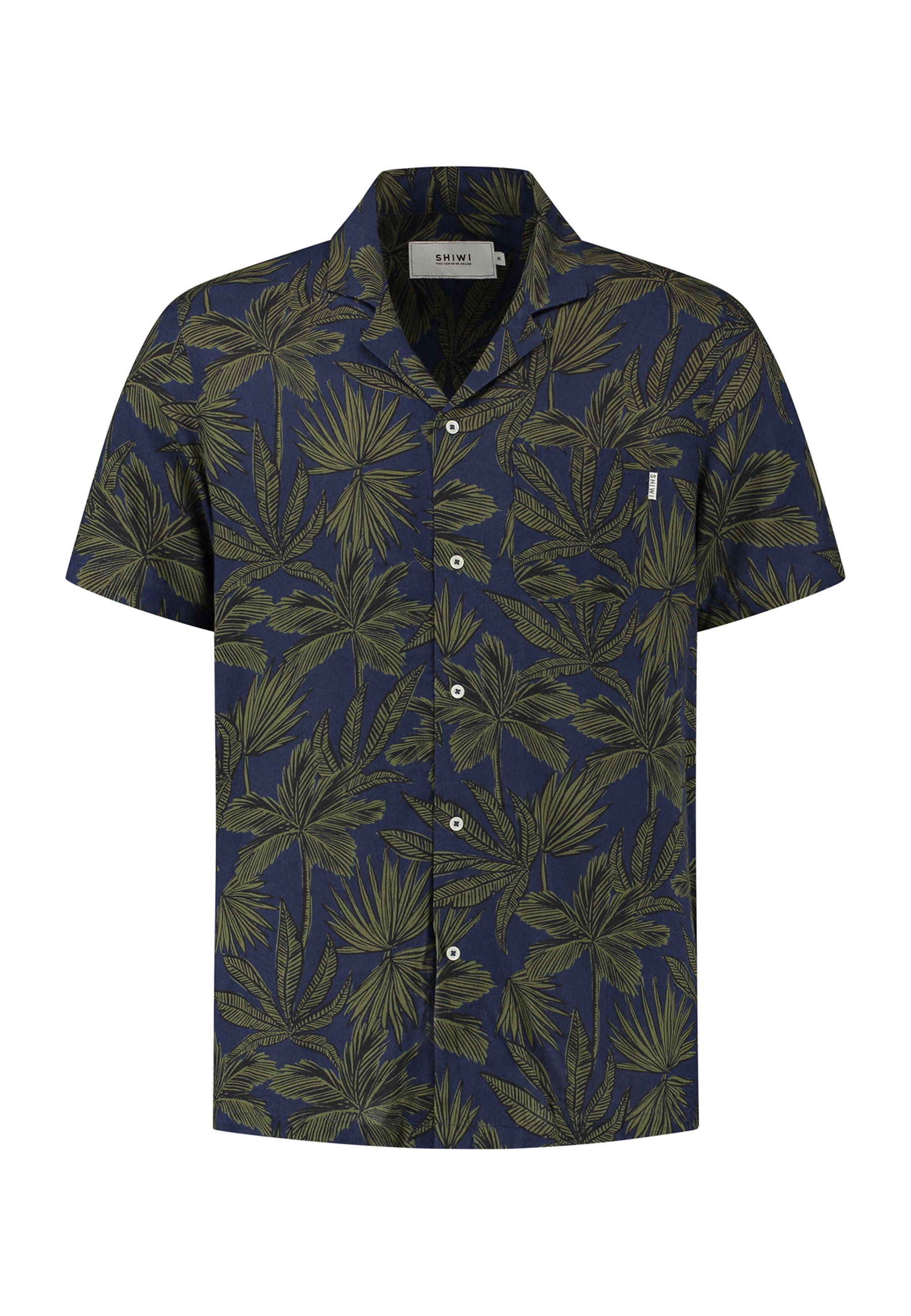 men palm leaves shirt