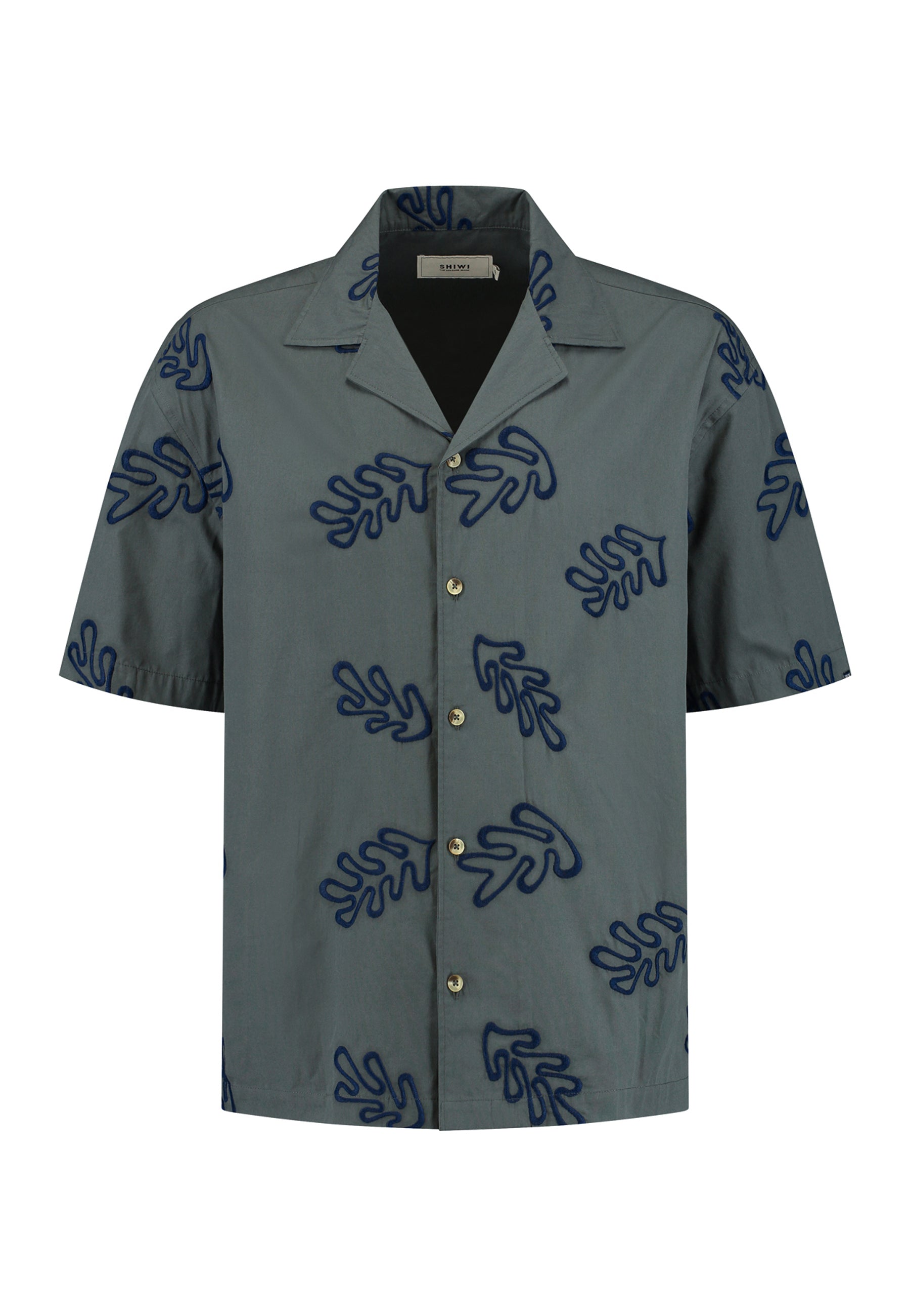 Men Shortsleeve reef embroidery