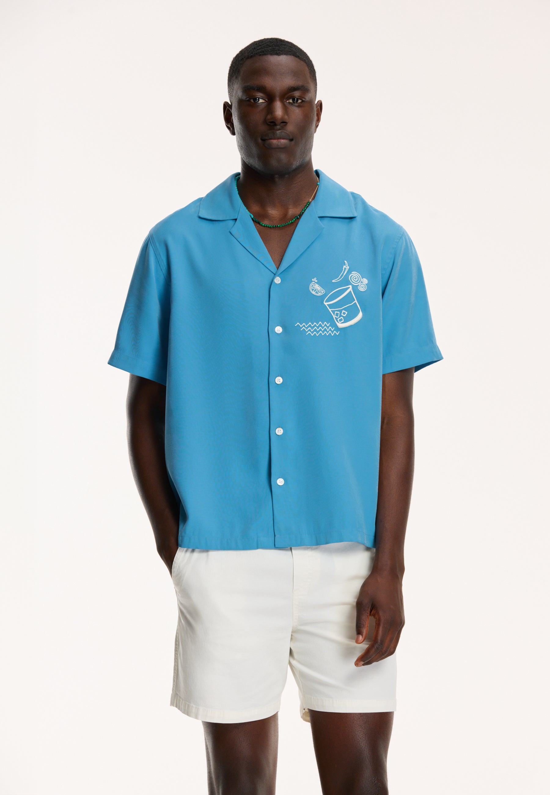 Men Shortsleeve mezcal Paloma