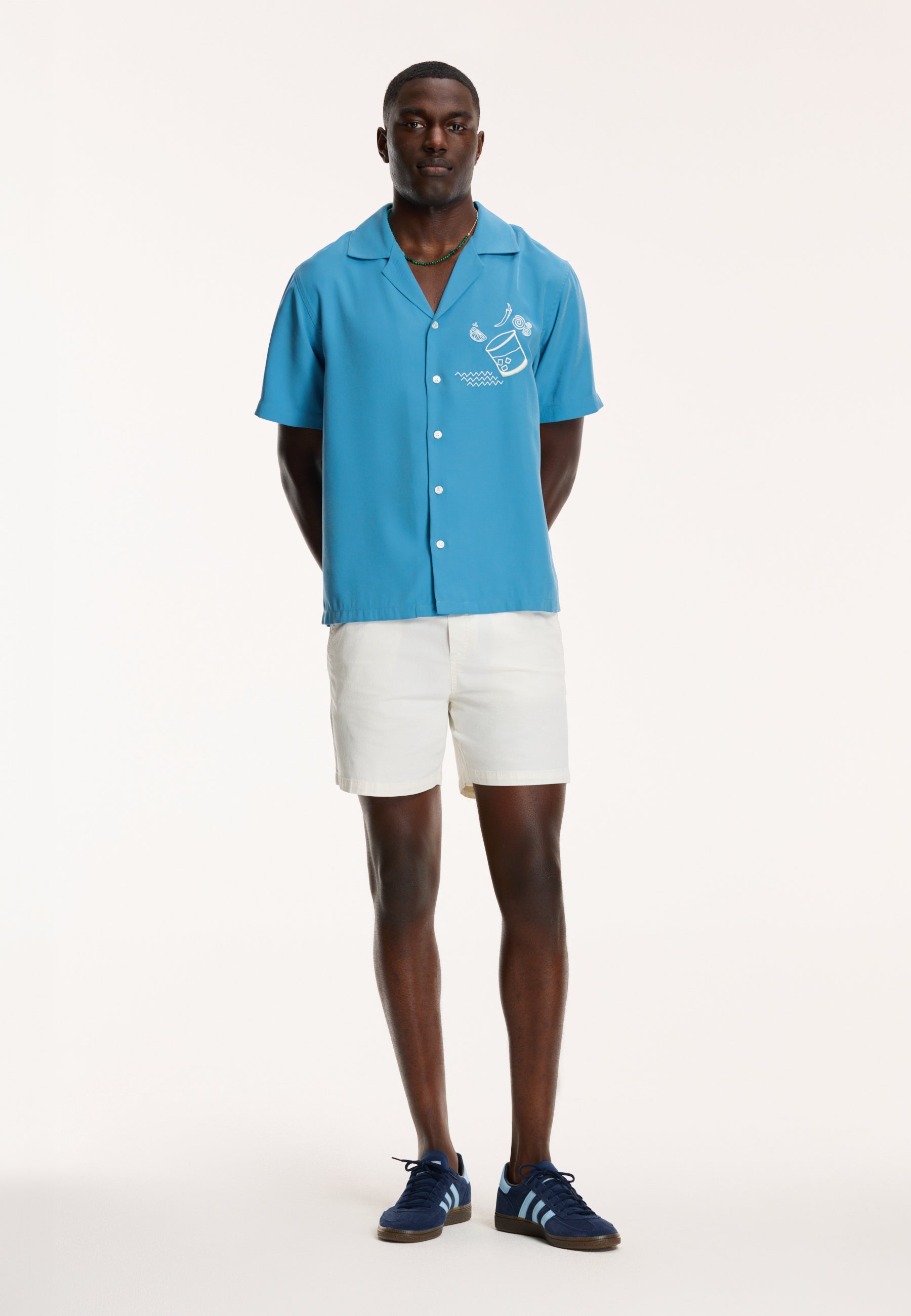 Men Shortsleeve mezcal Paloma