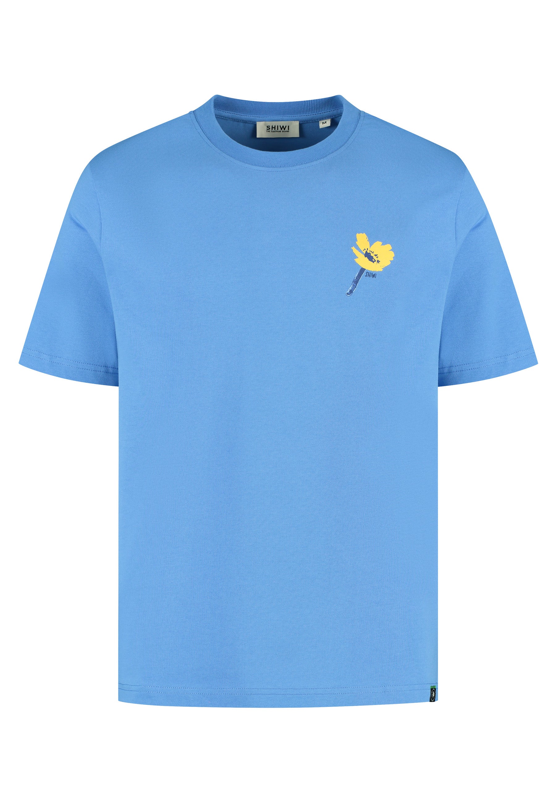 FINN relaxed fit unwind text t-shirt | blue fields