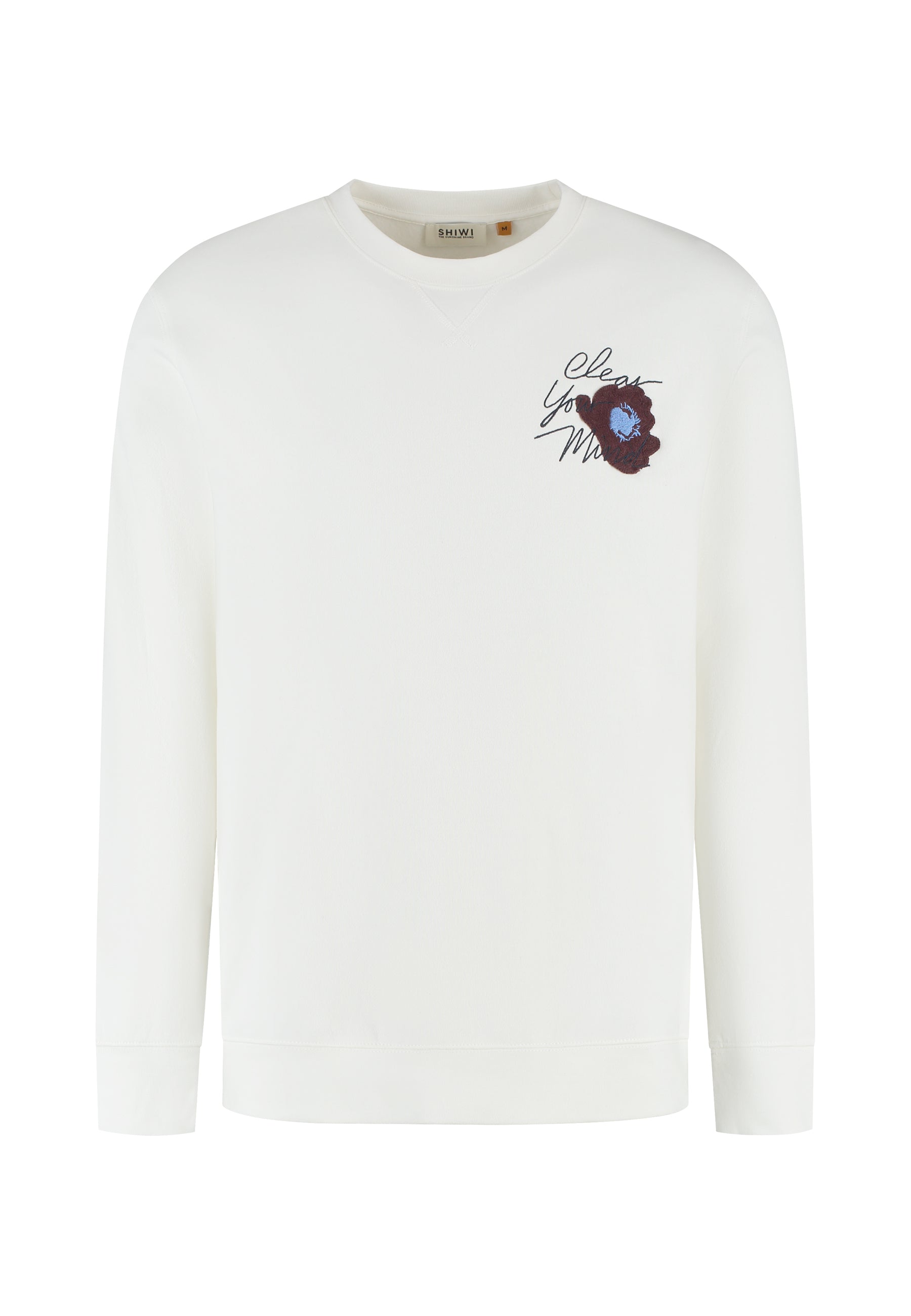 DAN regular fit shiwi unwind sweater | white