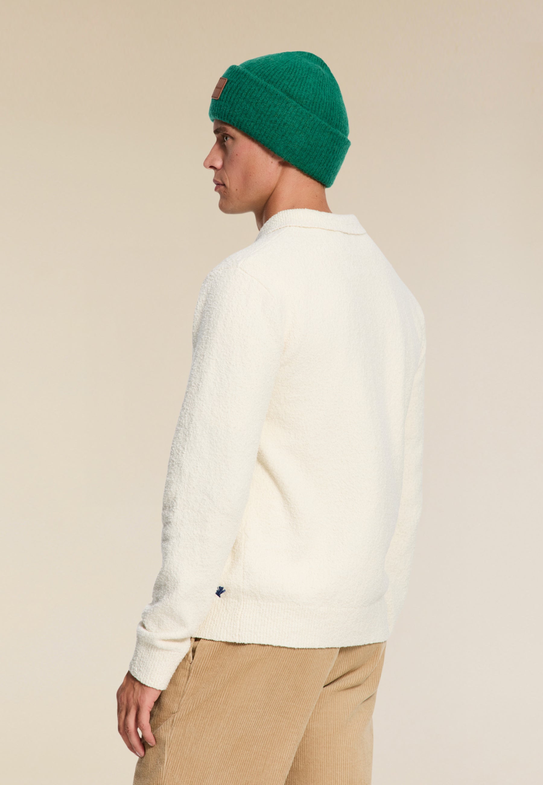 PENN regular fit boucle polo | white