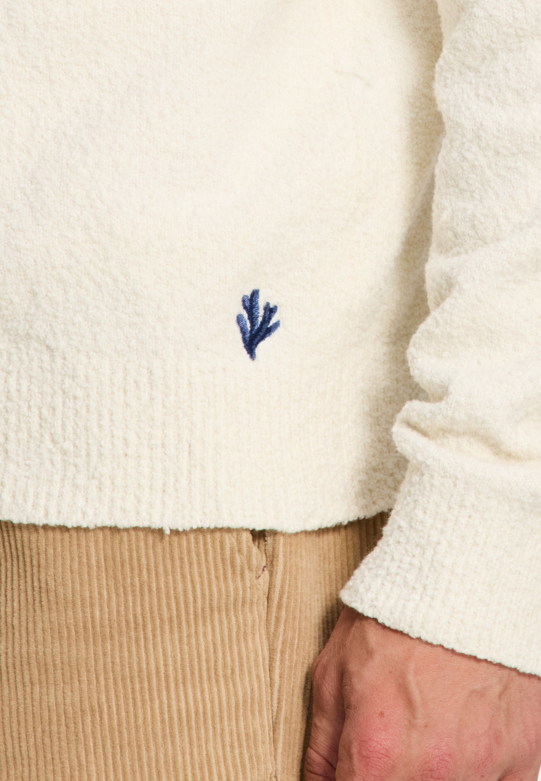 PENN regular fit boucle polo | white