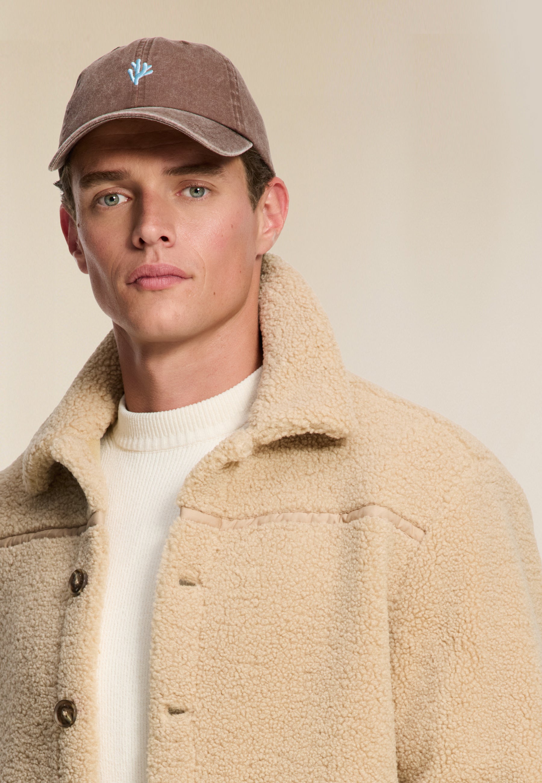SYD teddy jacket | beige