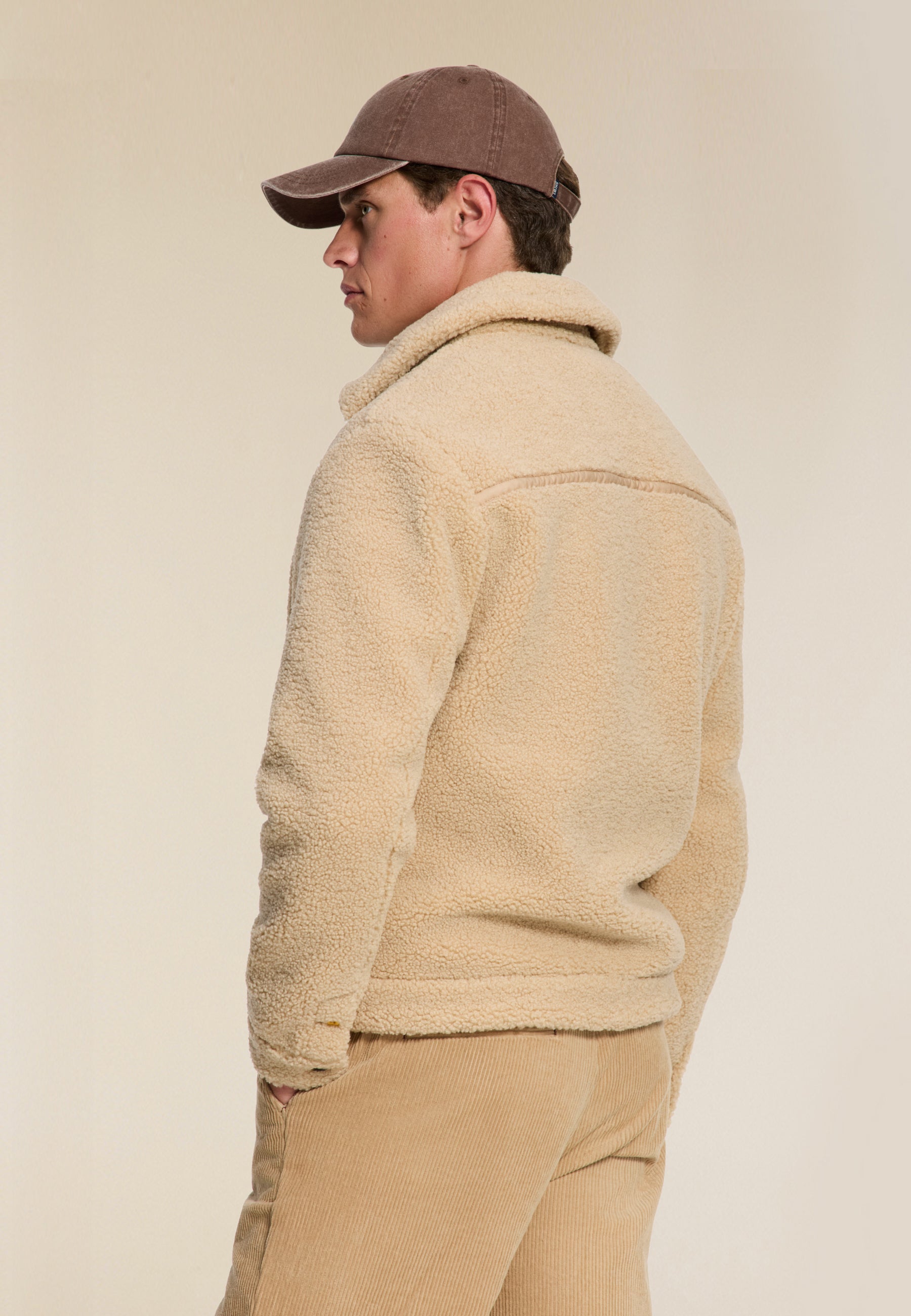 SYD teddy jacket | beige