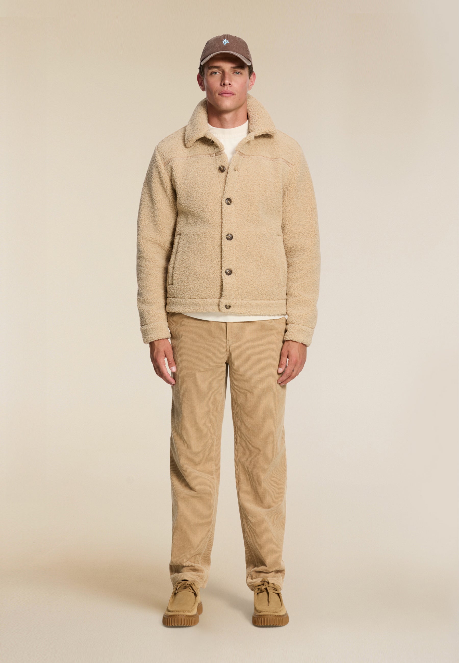 SYD teddy jacket | beige