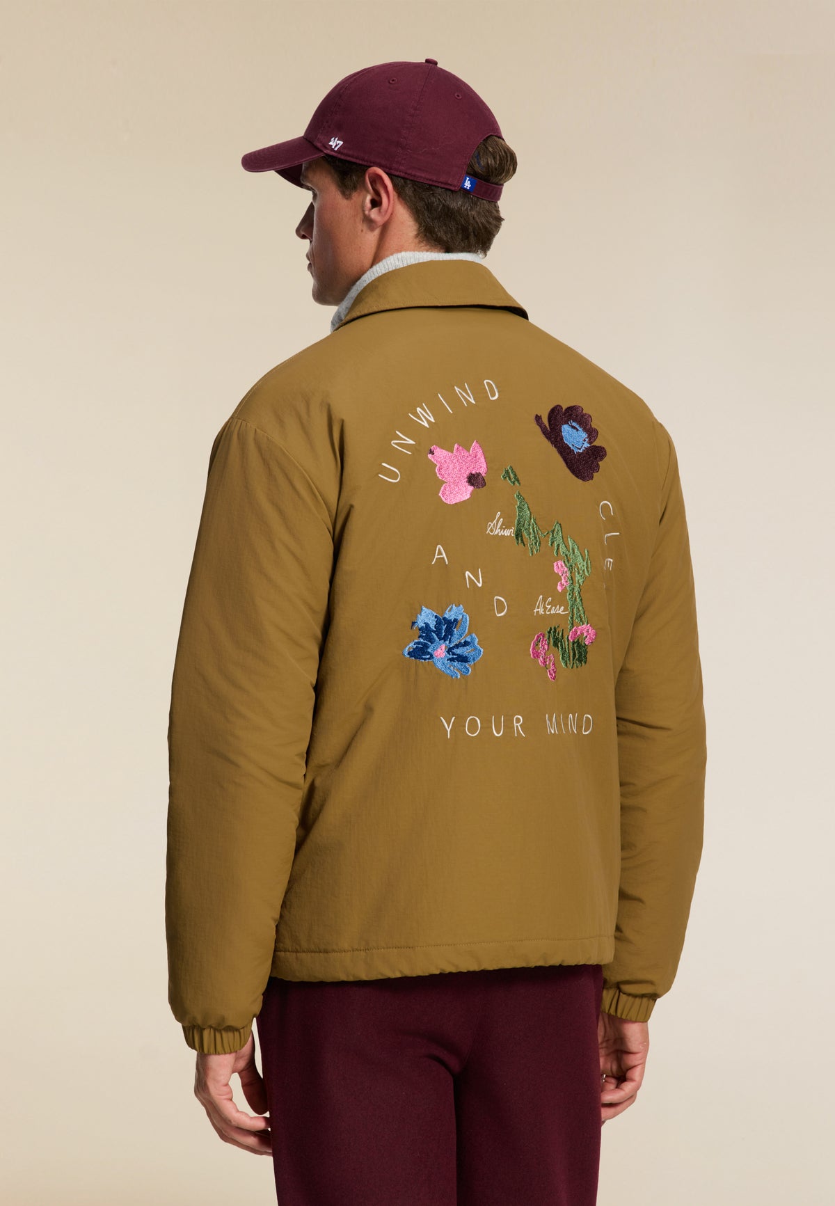 OTIS padded jacket shiwi unwind | brown hazelnut