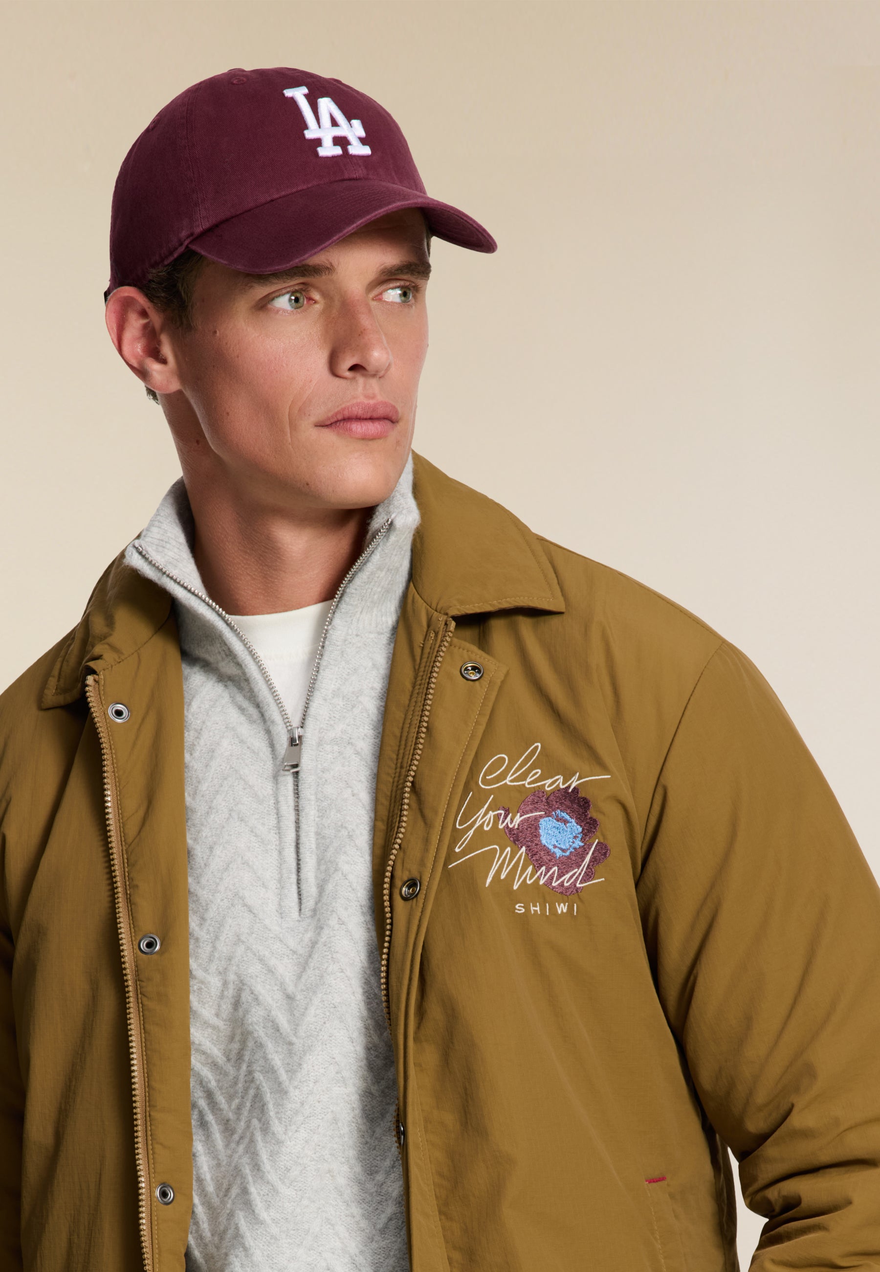 OTIS padded jacket shiwi unwind | brown hazelnut