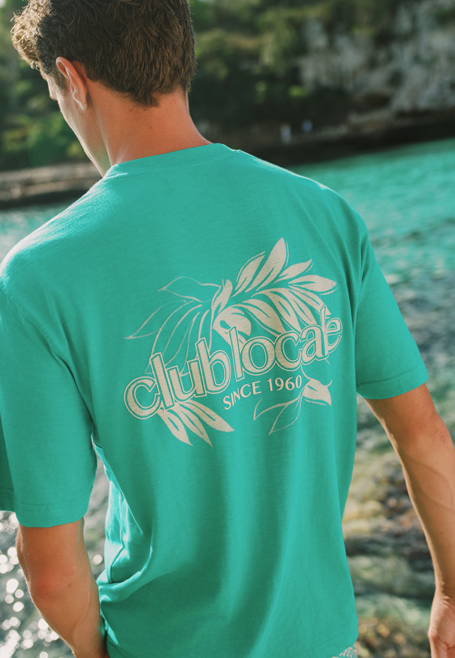 FINN relaxed t-shirt club locale | blue lagoon