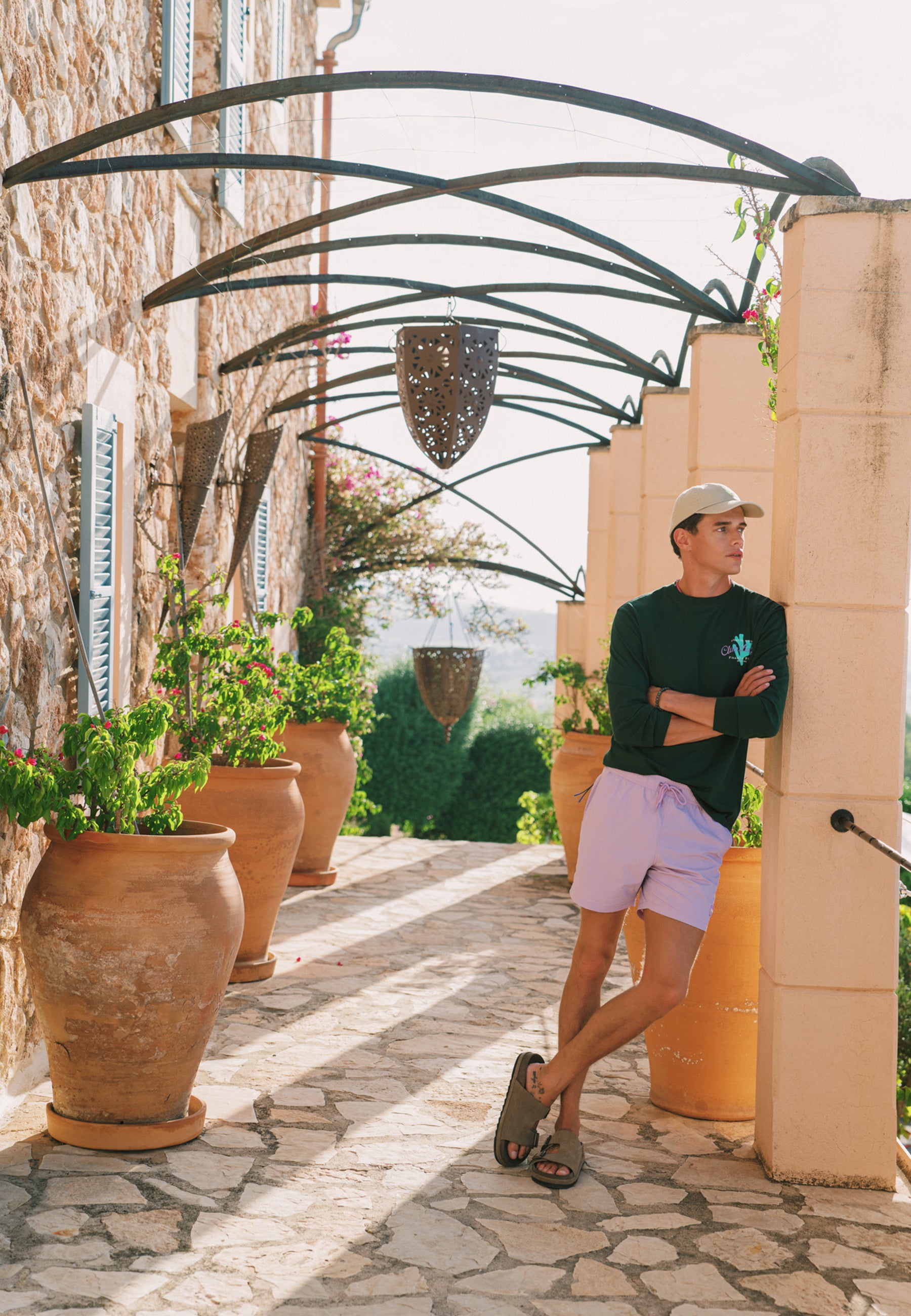 JUDE regular longsleeve paradise | groen
