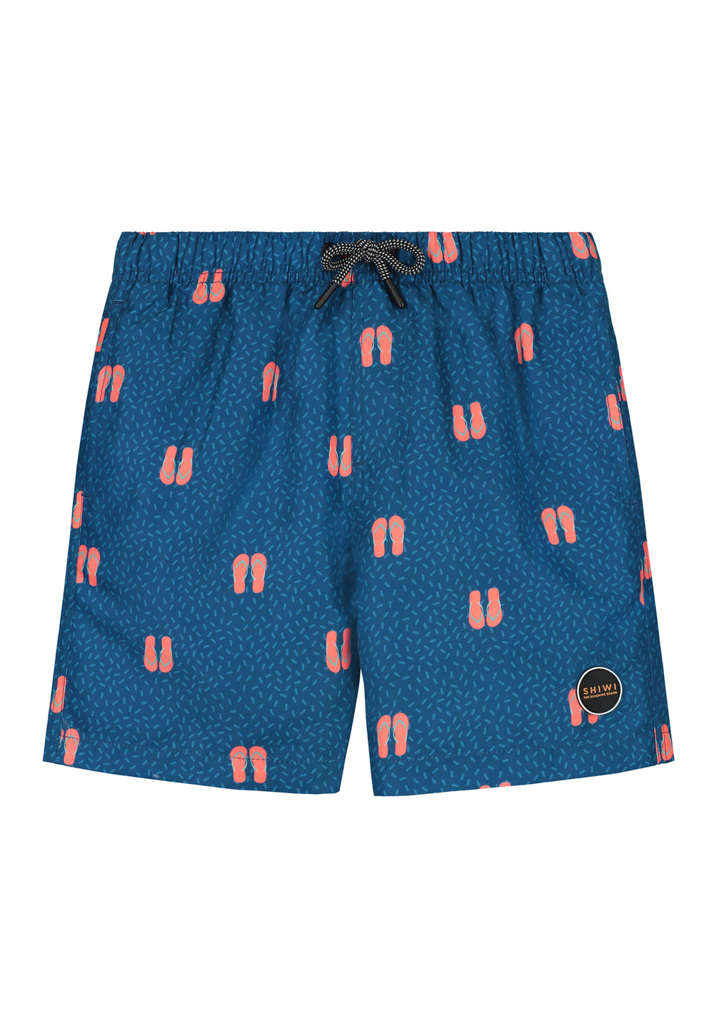 boys swim shorts flipflops