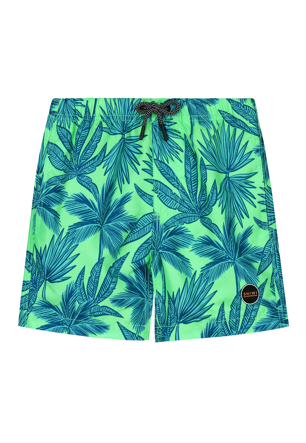 boys swim shorts palm leaves