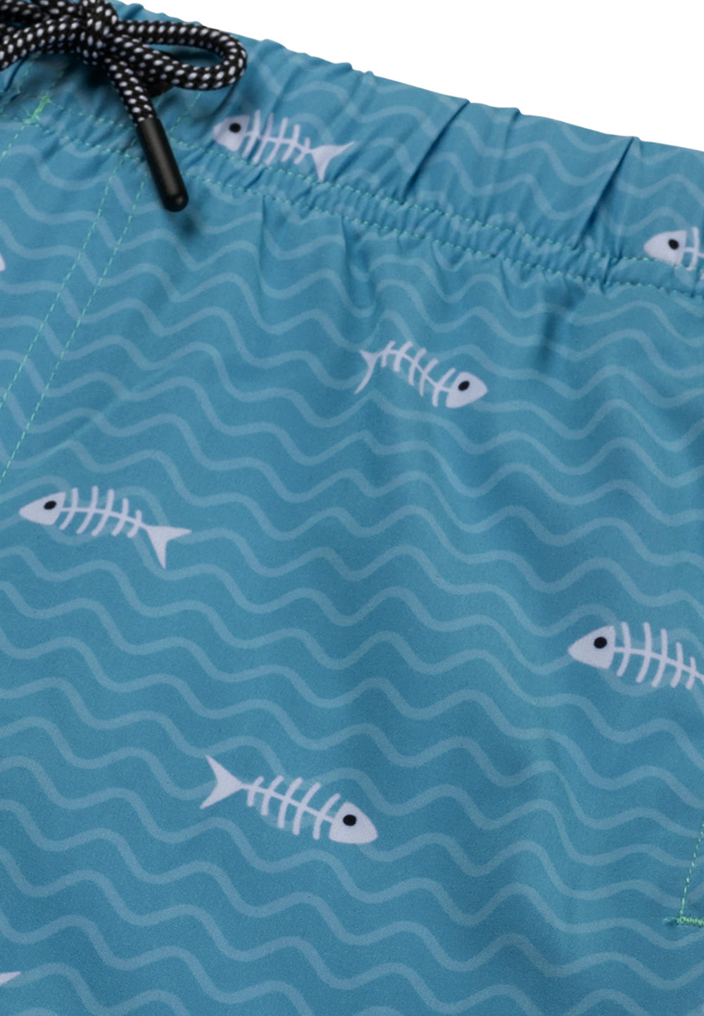 boys swim shorts fish bone