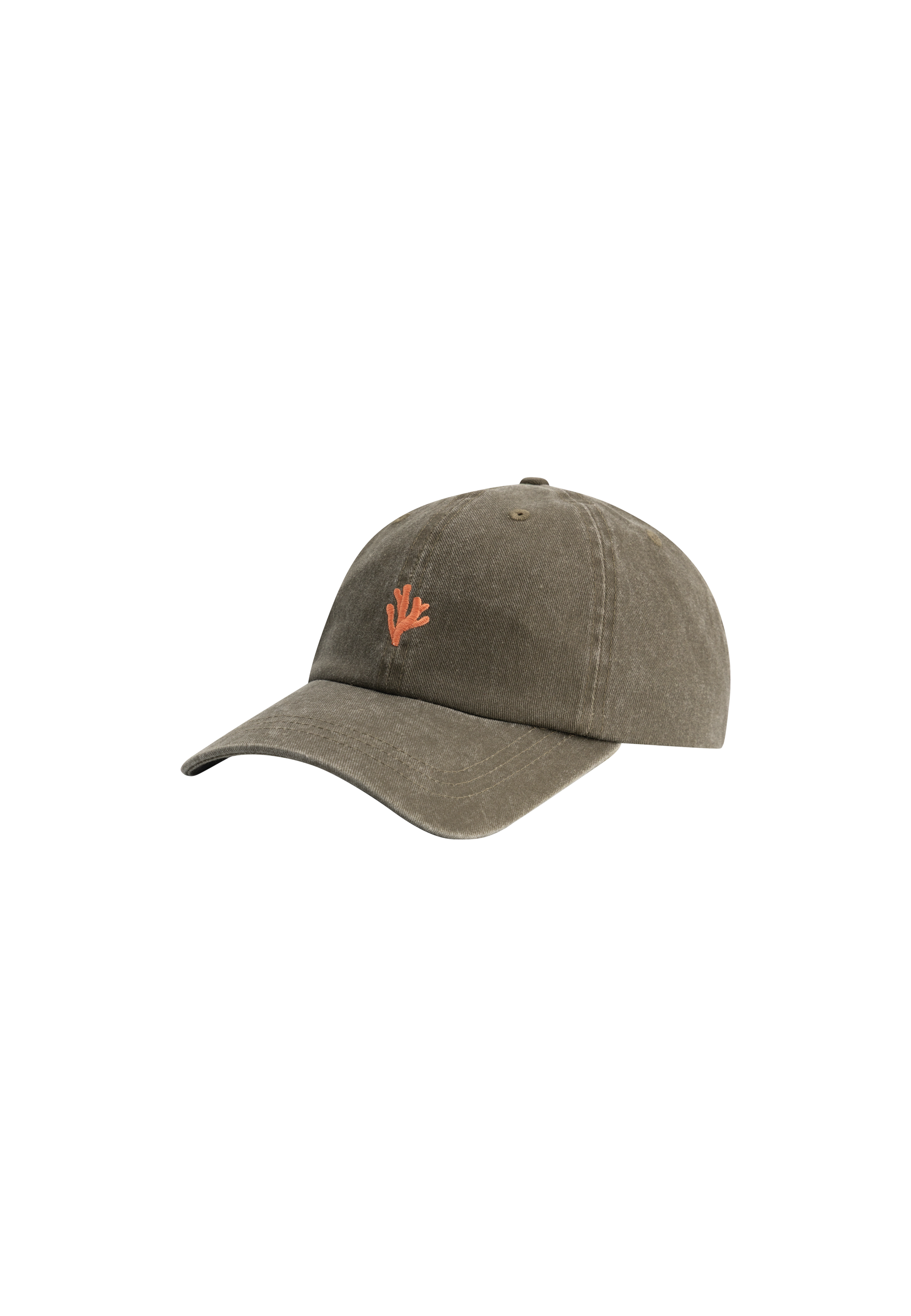 SHIWI garment dyed cap | green olive mist