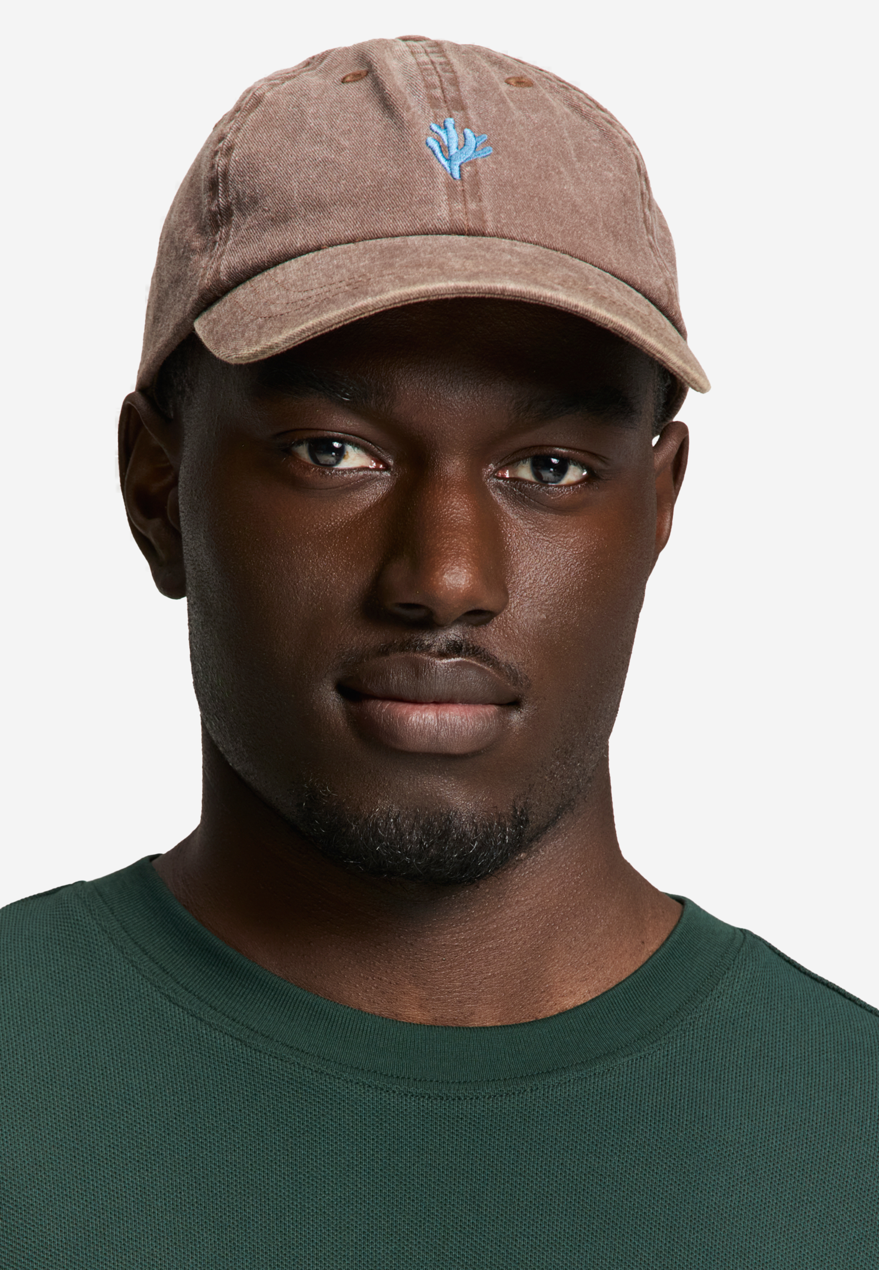 SHIWI garment dyed cap | brown wood
