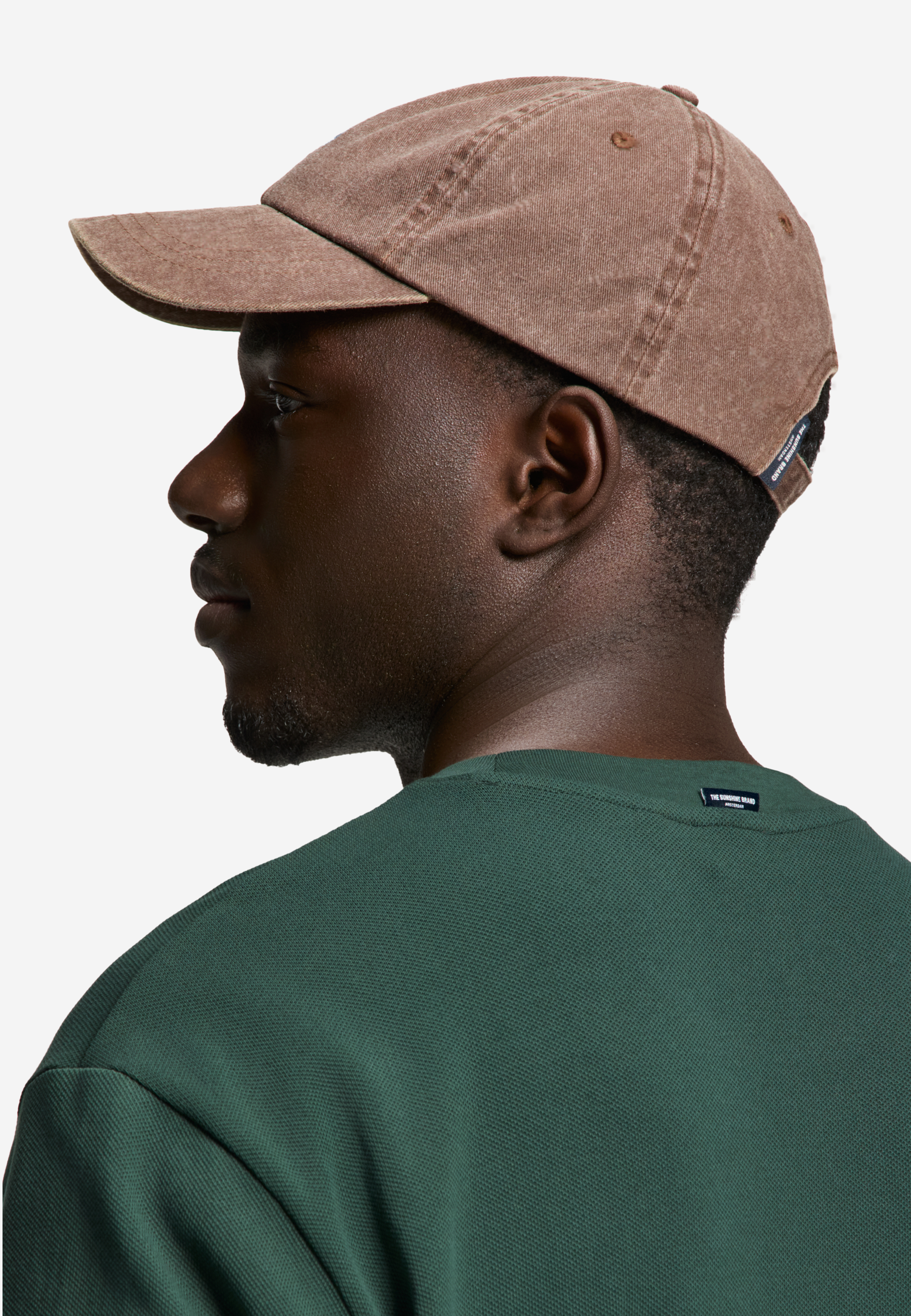 SHIWI garment dyed cap | brown wood