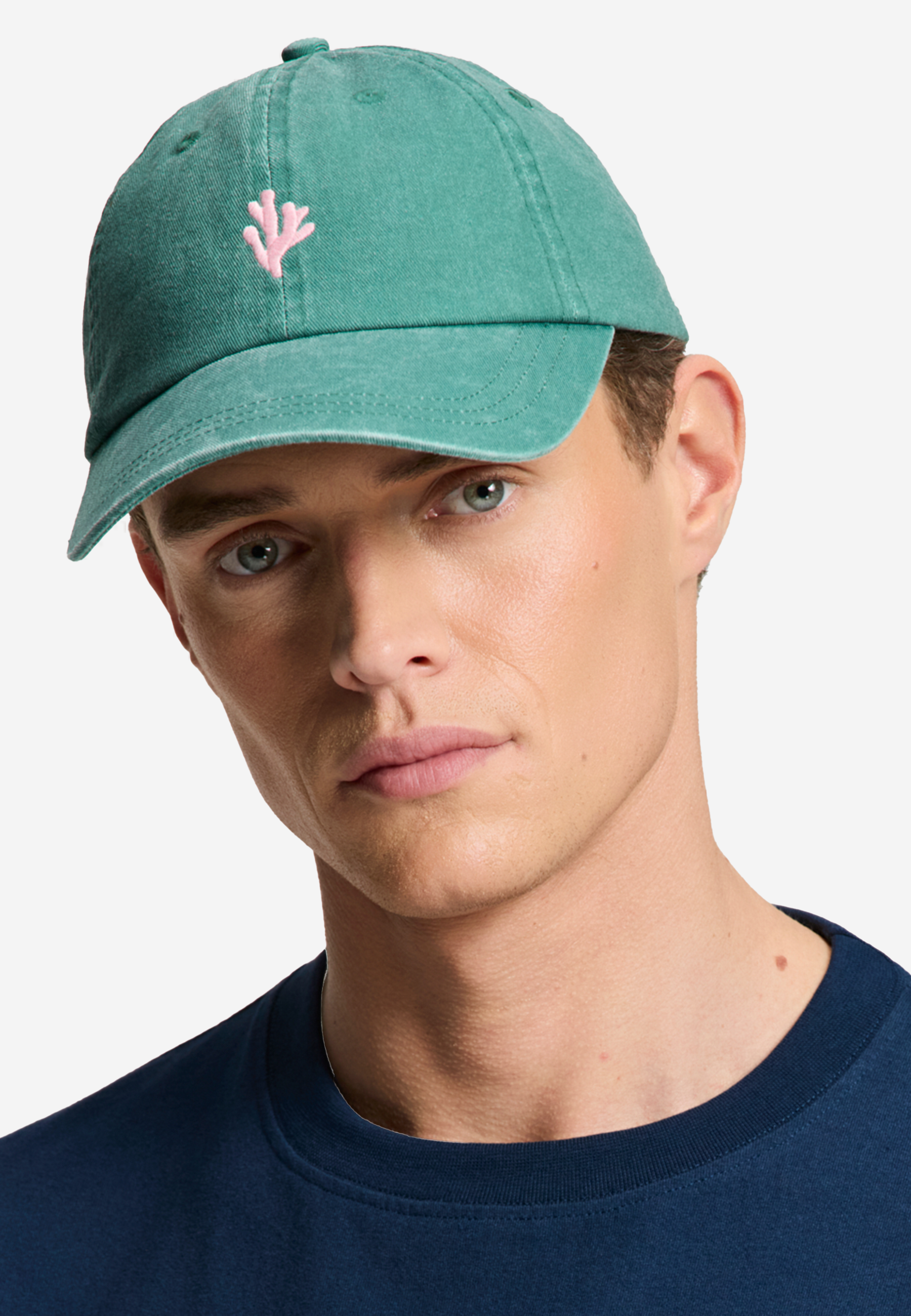 SHIWI garment dyed cap | green leaf