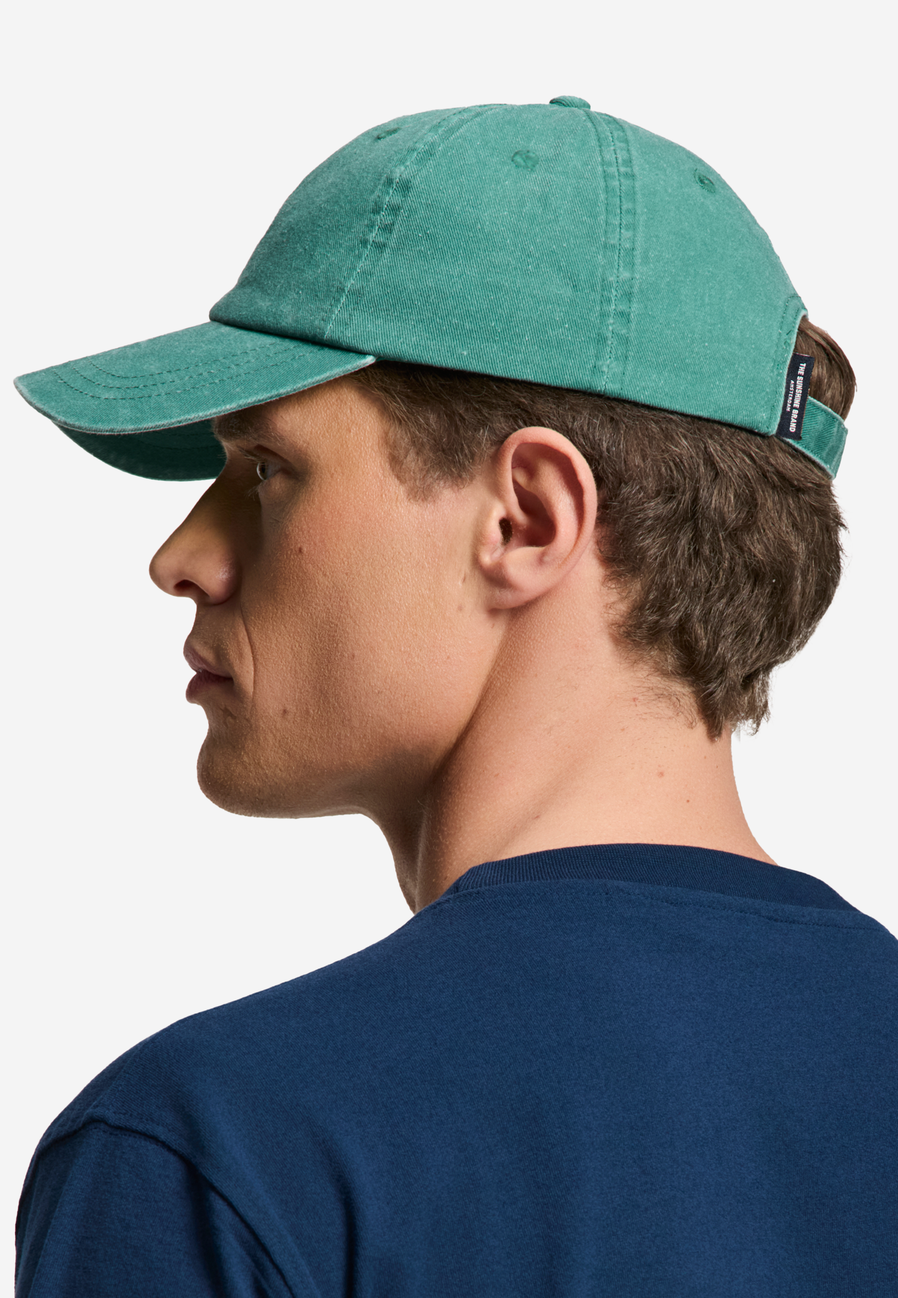 SHIWI garment dyed cap | green leaf