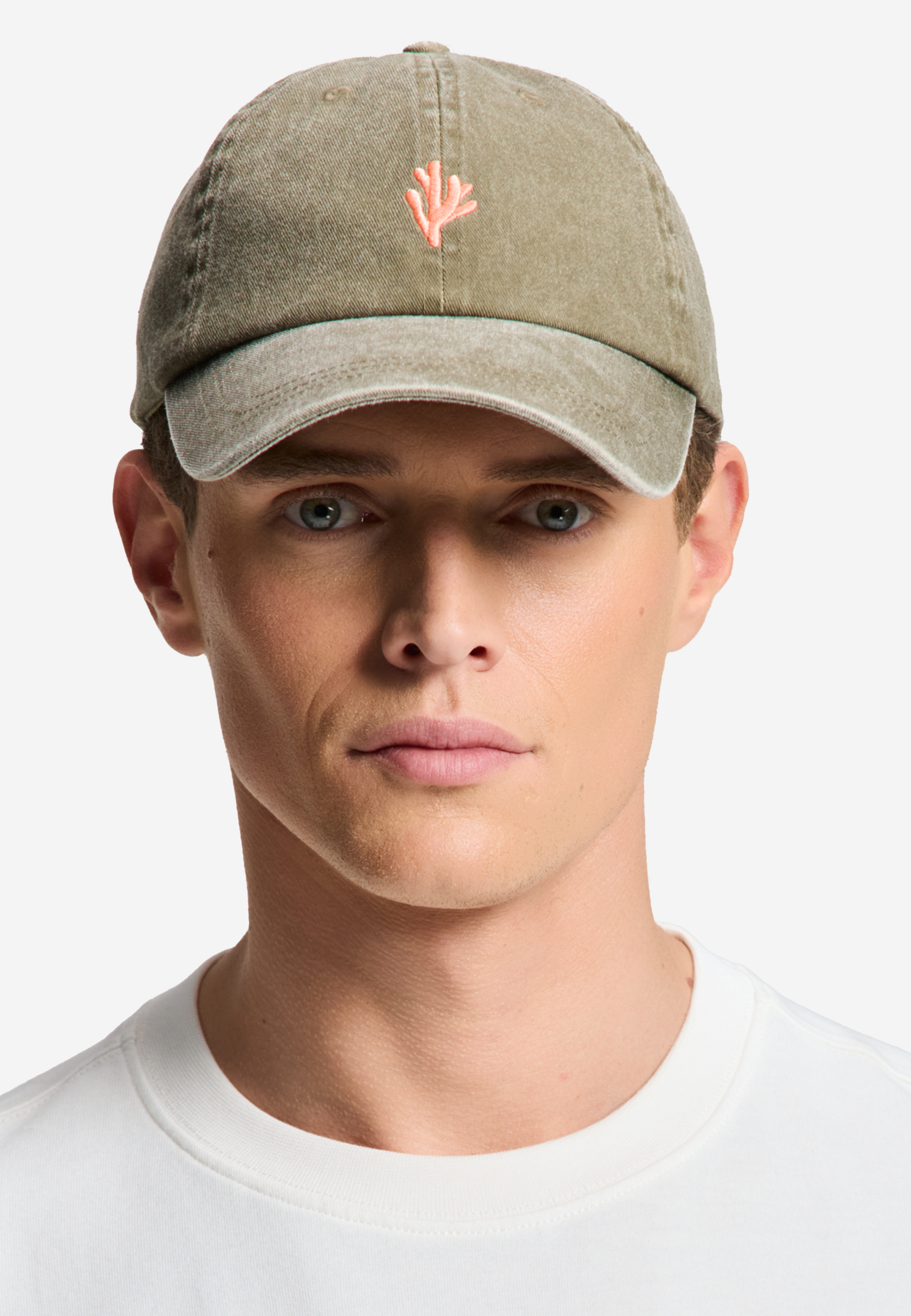 SHIWI garment dyed cap | green olive mist
