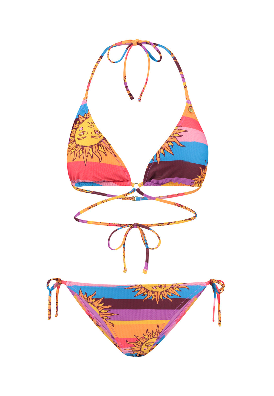Ladies LIZ bikini set sunny stripe