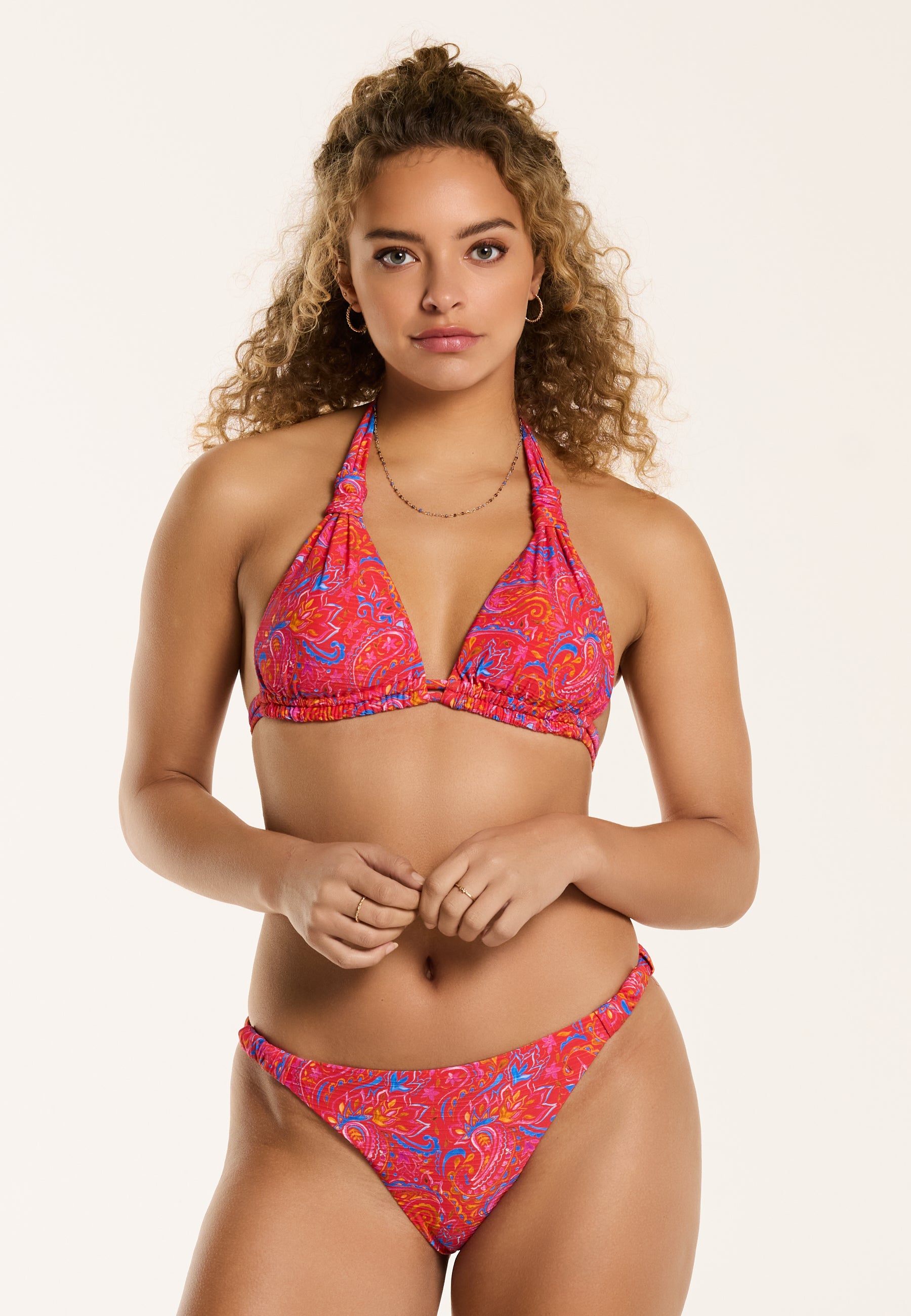 Ladies BIBI bikini set coloured paisley