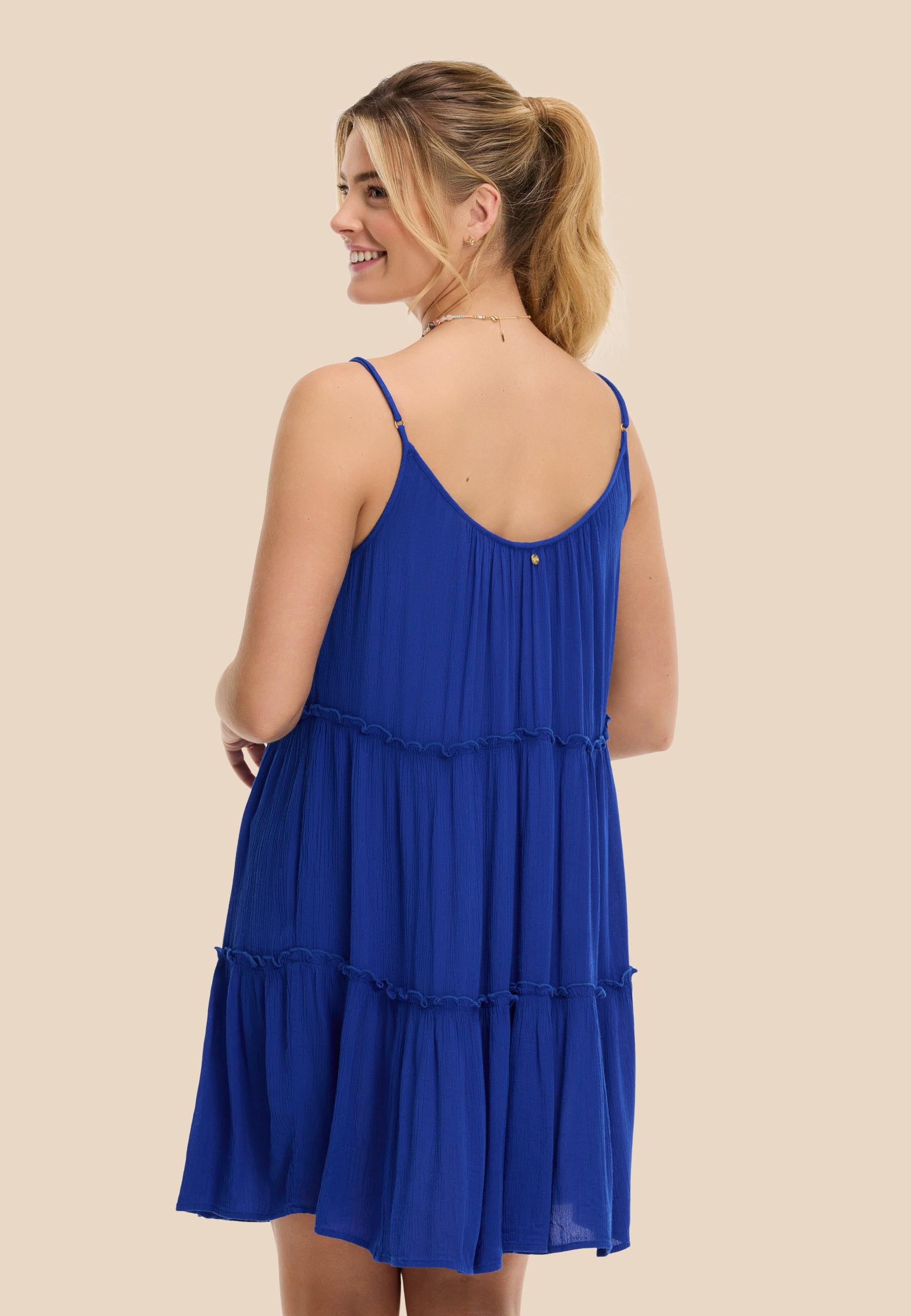 JOAH dress | Blue deep ocean