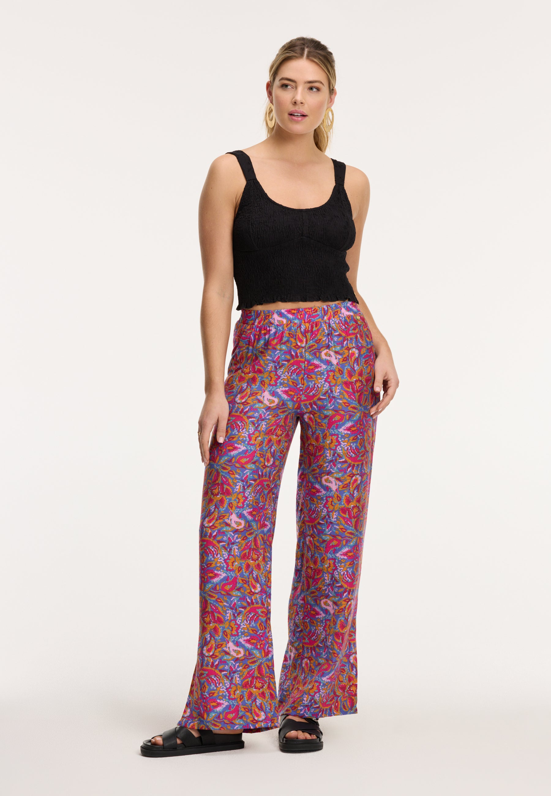 Ladies MEREL trousers sicilian flower