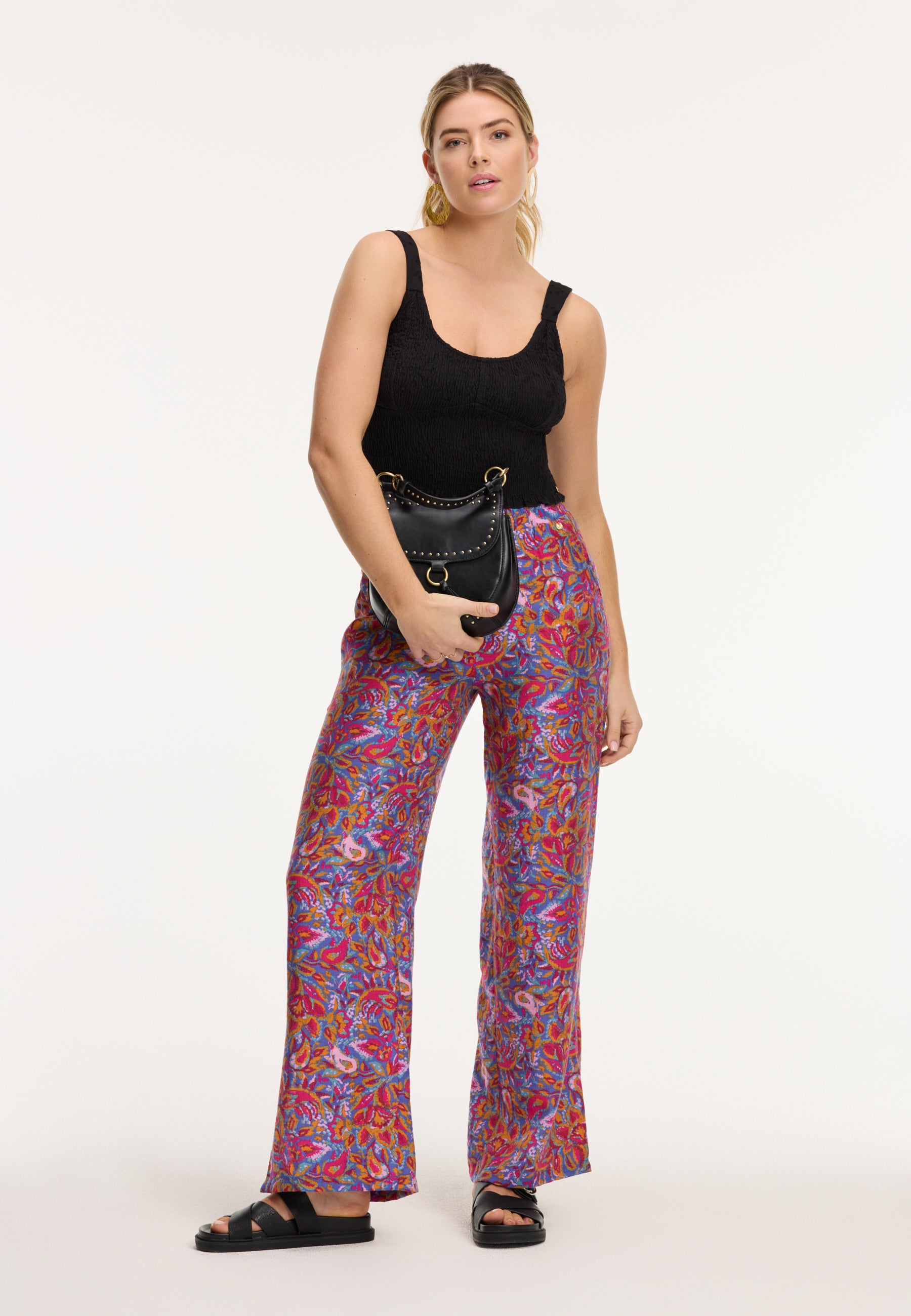 Ladies MEREL trousers sicilian flower