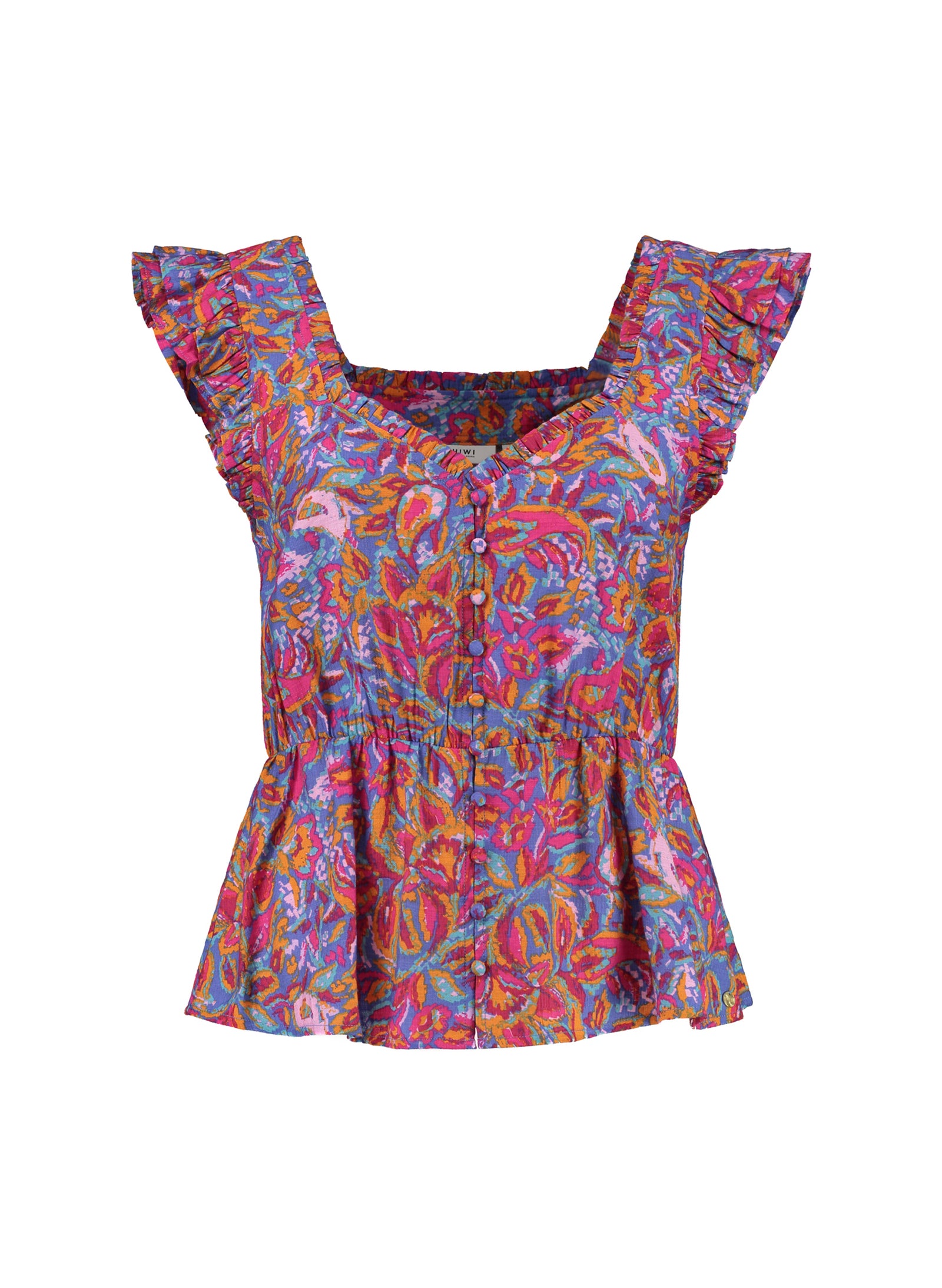 Ladies ELLE blouse sicilian flower